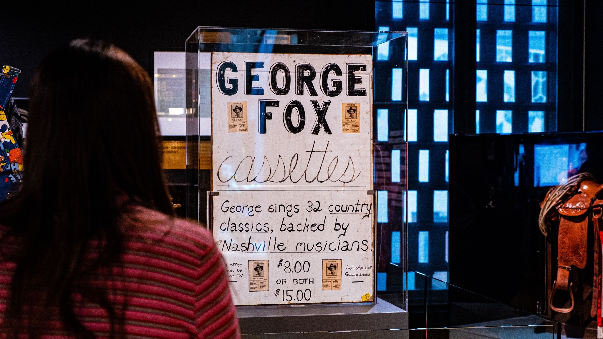 George Fox - A bit of George history; this is the sign I...