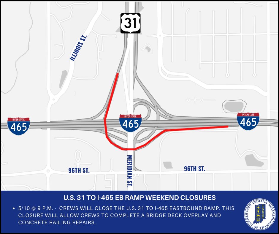 City - ⚠ From the Indiana Department of Transportation: A ramp closure ...