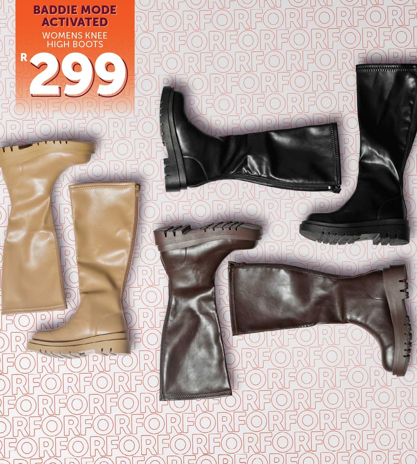 RFO - Baddie mode ACTIVATED! 💥 These knee-high boots...