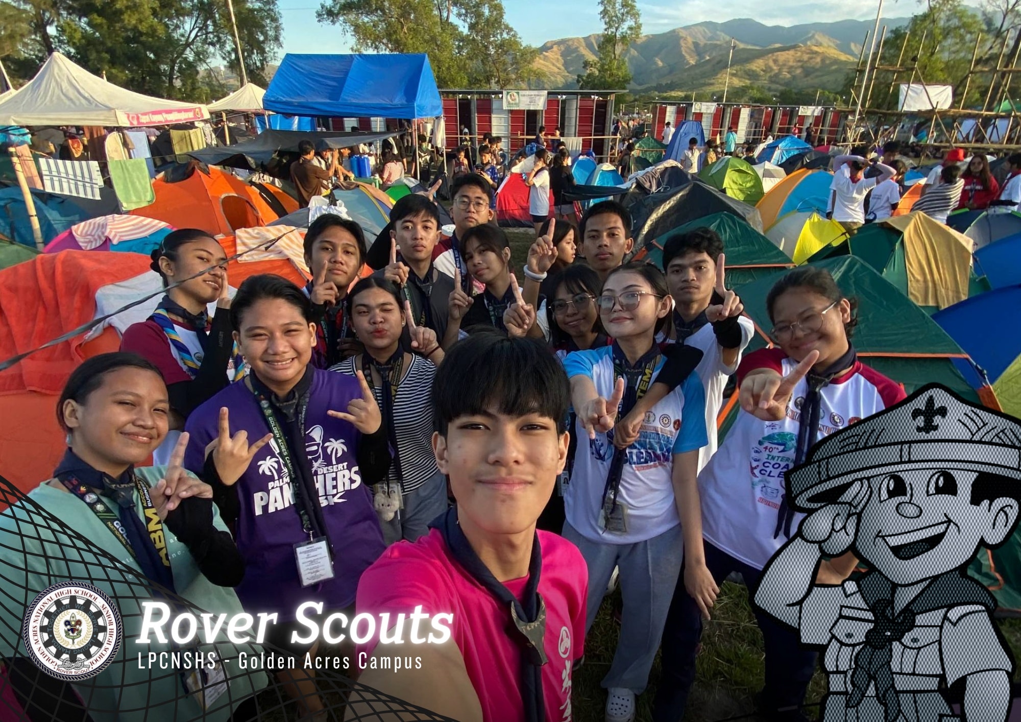 BSP-Golden Acres National Senior High School Rover Scouts | Las Piñas