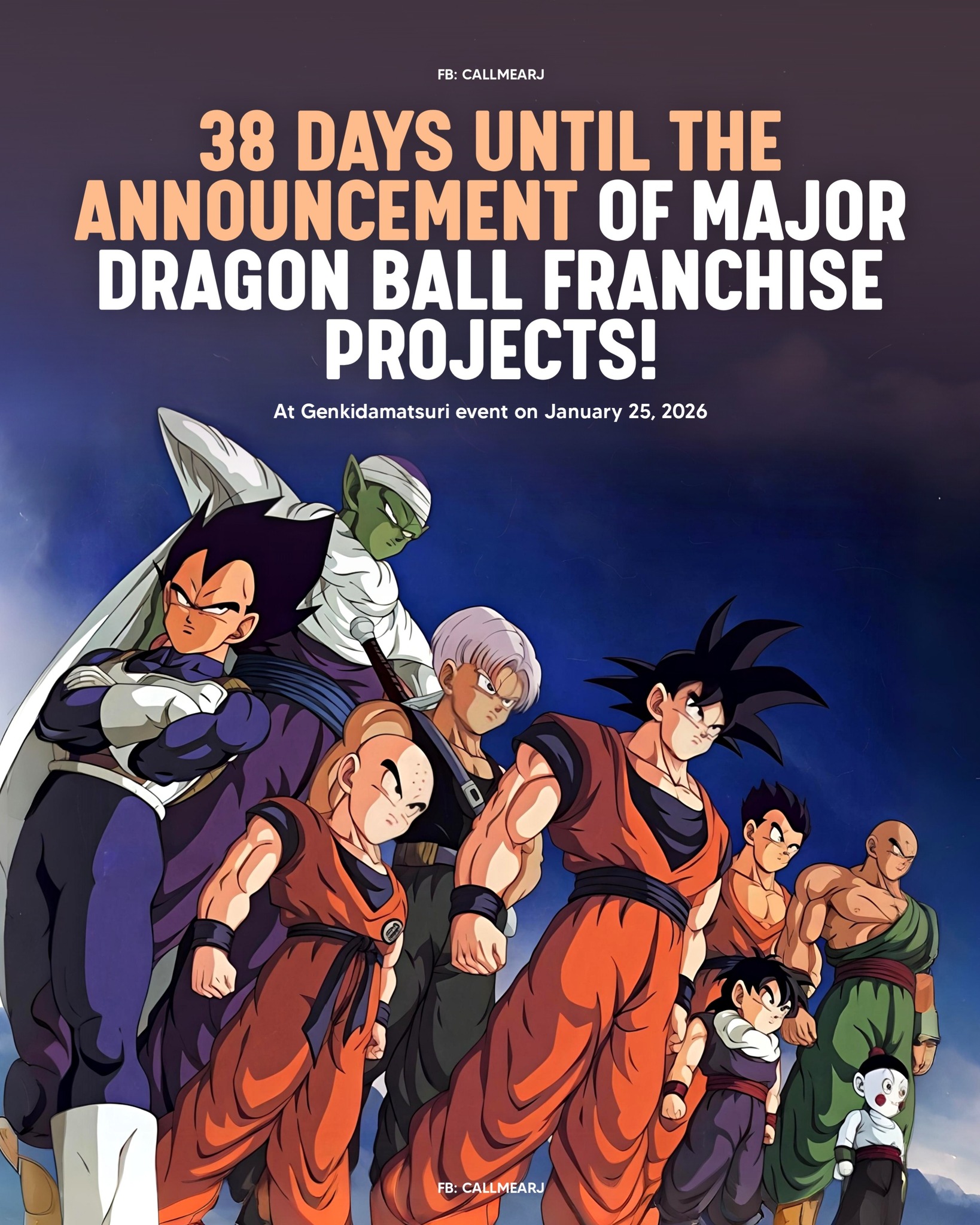CALLMEARJ - The Genkidamatsuri event, which will celebrate the 40th ...