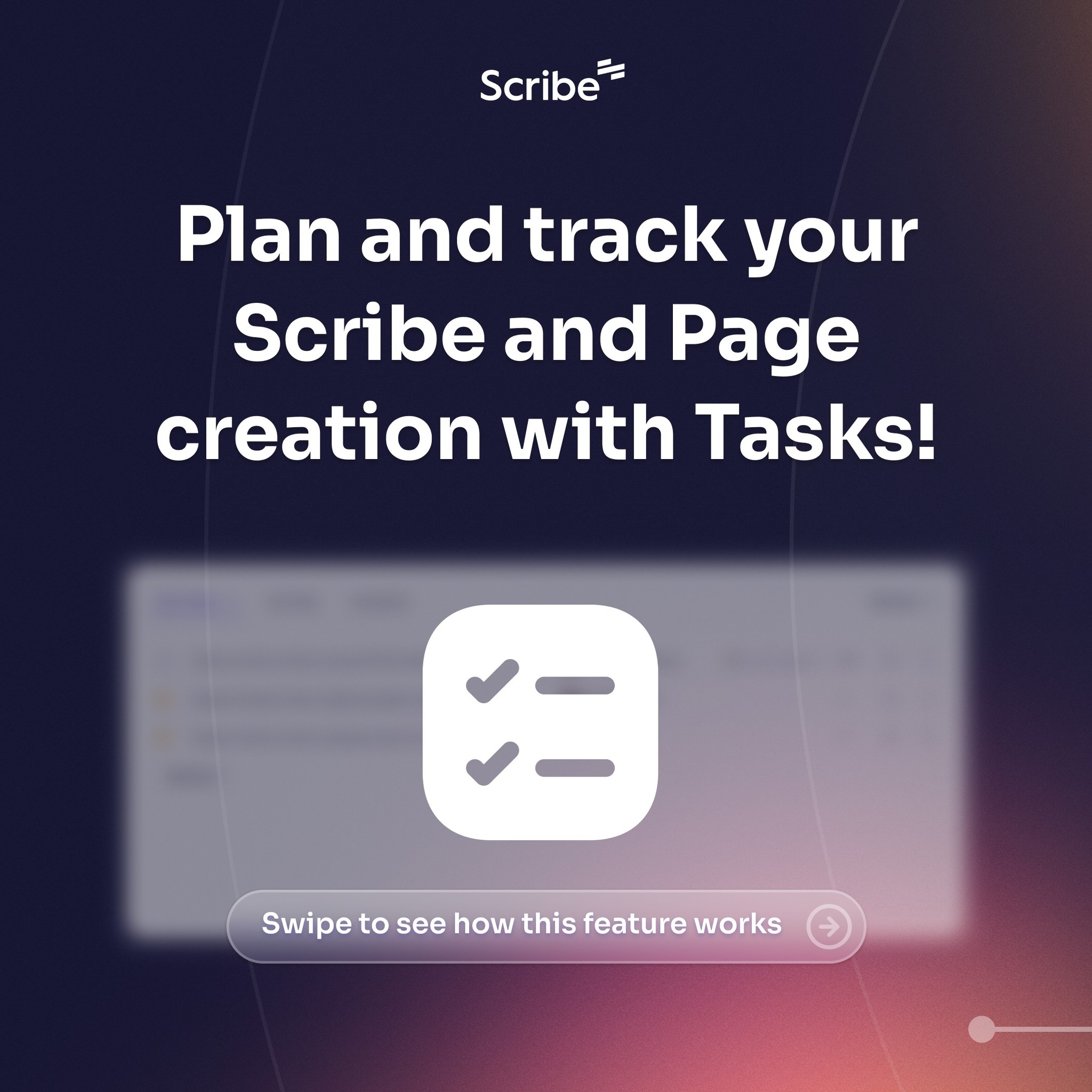Scribe - With Tasks, your team can manage...