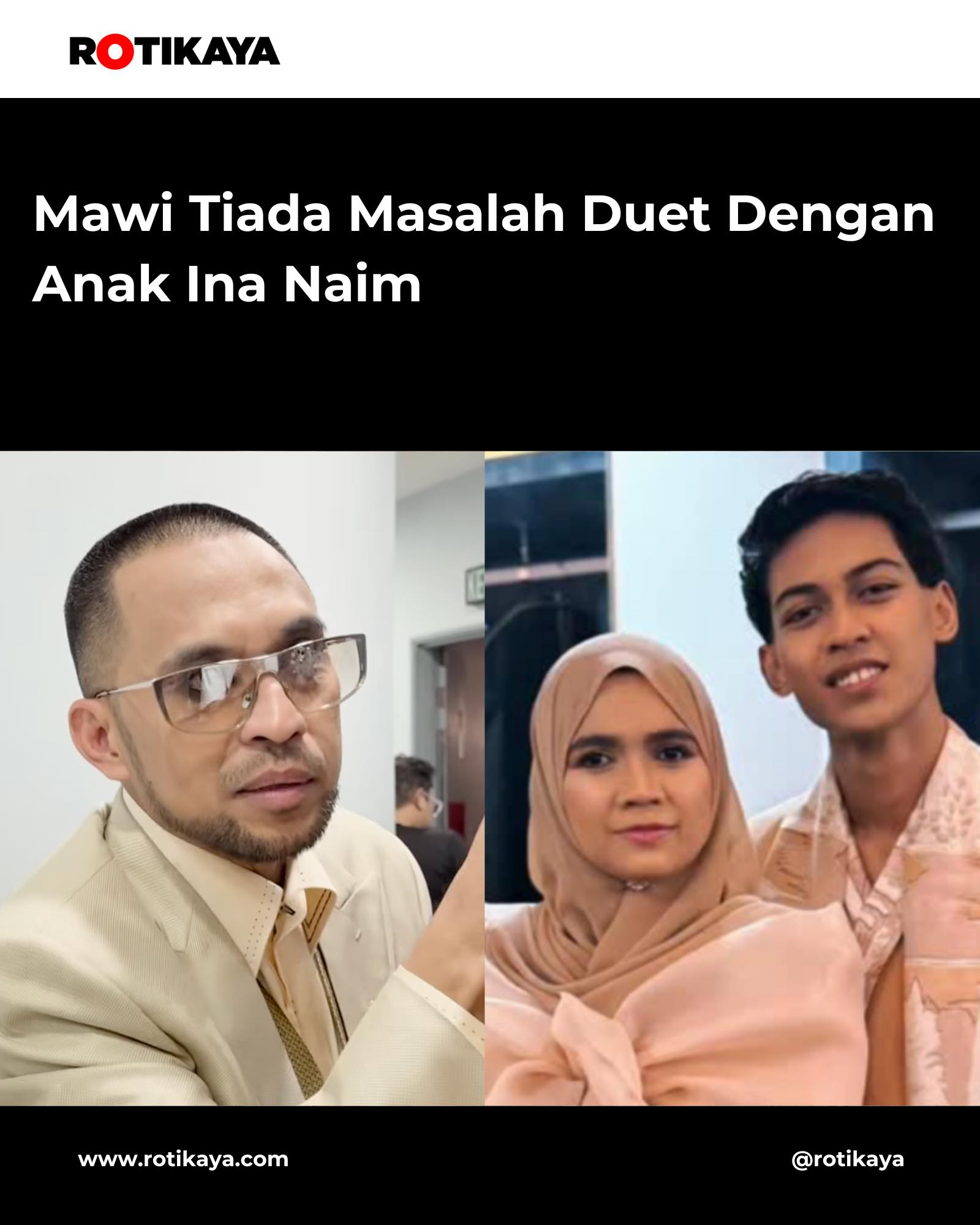ROTIKAYA - Tahniah Noh Salleh & isteri. Sedapnya nama 🥰 | Facebook