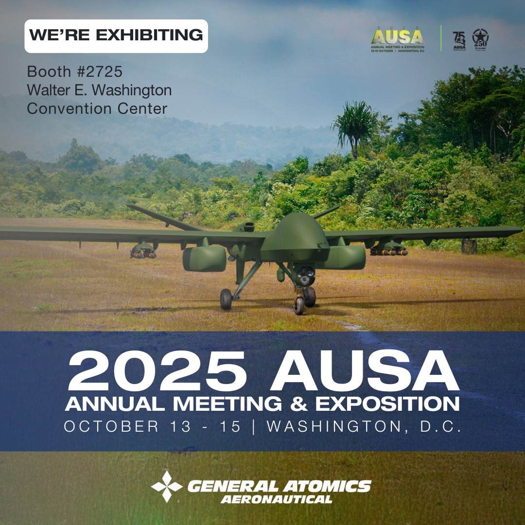 General - We're at the Association of the United States Army - AUSA ...