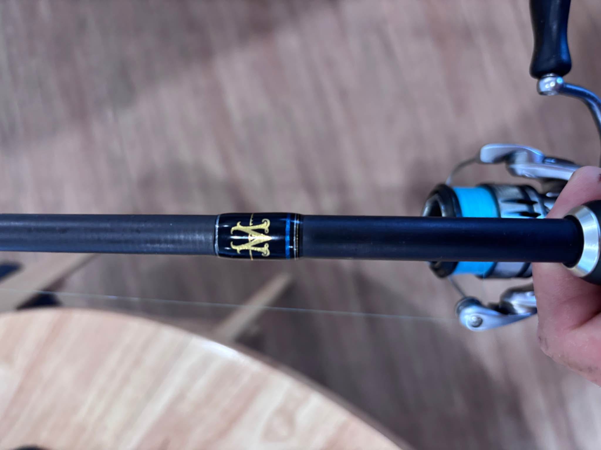 Stratic 1000 FL with 8lb Jbraid on a XFLC Miller Rod - Fishing Rod ...