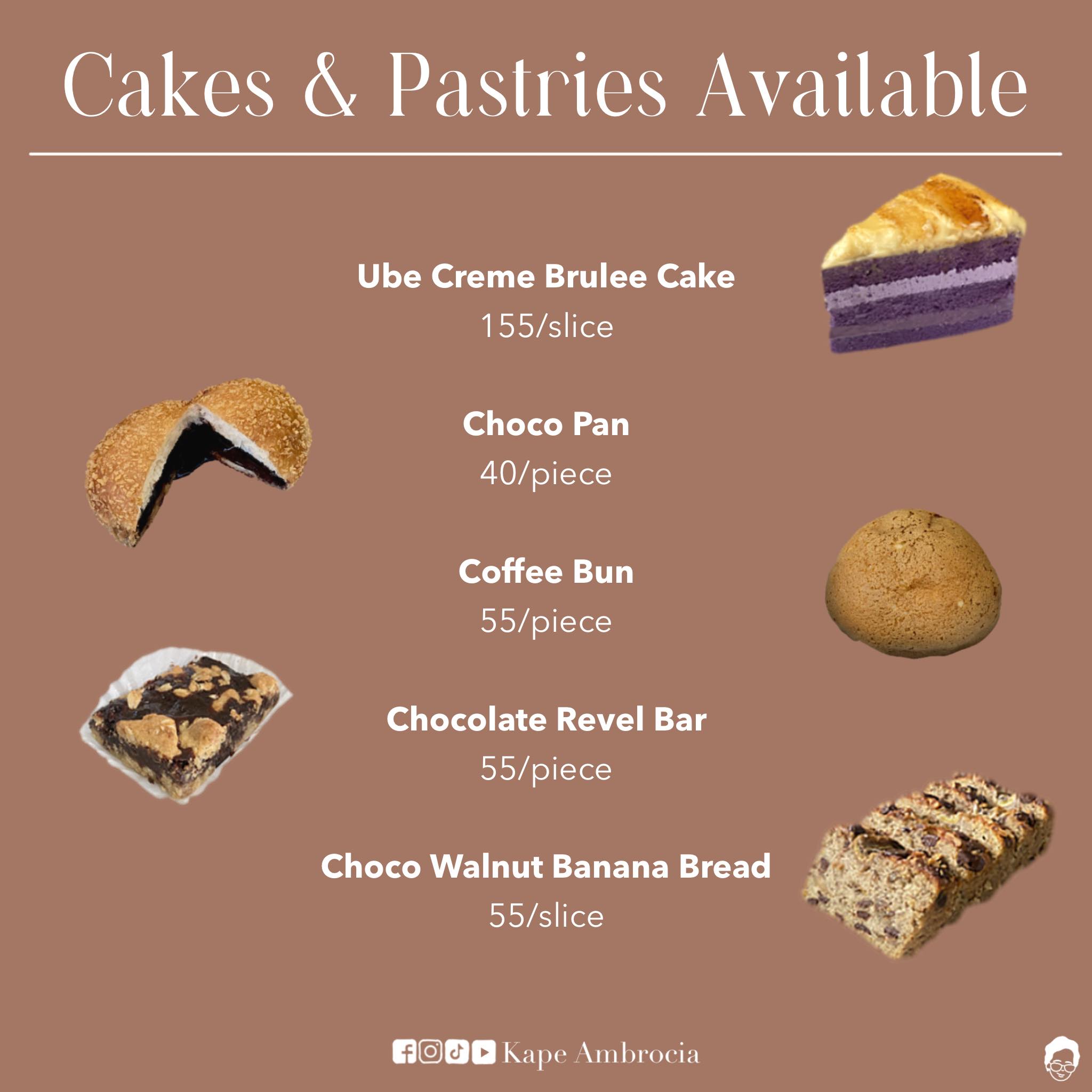 Kape - Cakes & Pastries Available *** ☕️ Available for dine-in, takeout ...