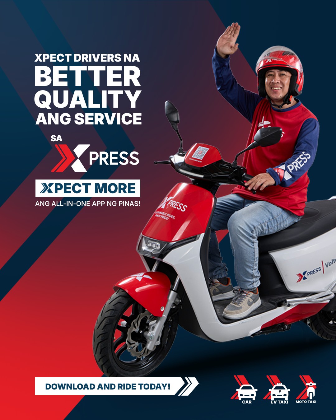 Xpress - Quality drivers, safe rides, at respeto sa bawat pasahero 🚗 ...