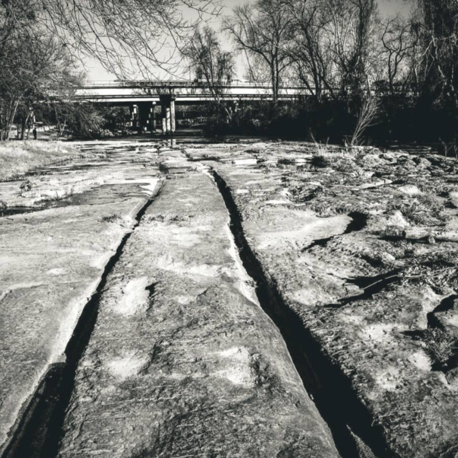 Round - History etched in stone! 🪨 Wagon wheel ruts are visible along ...