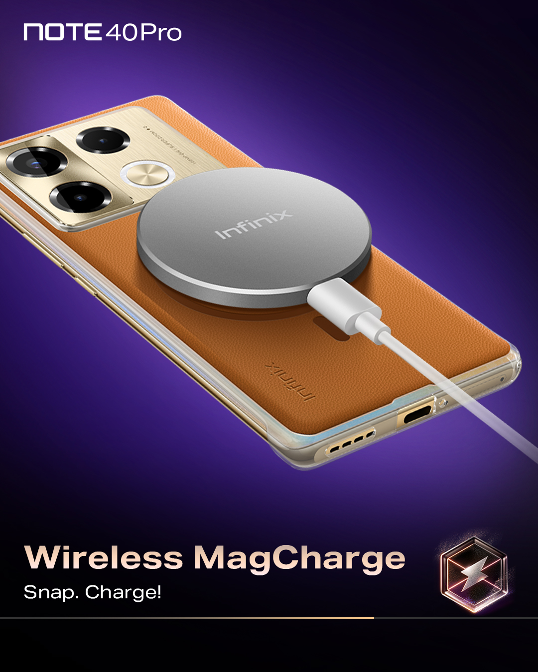 Infinix Mobile - Charge in style! Infinix MagCharge makes... | Facebook
