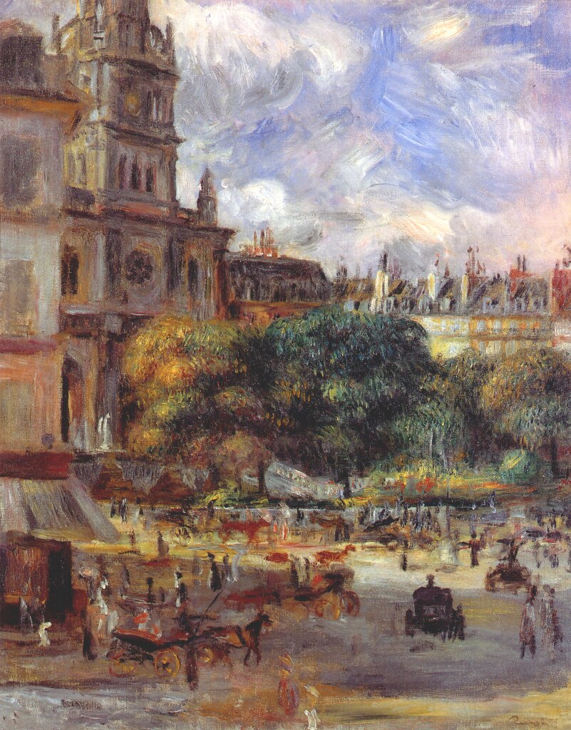 Pierre-Auguste Renoir Church of the Holy Trinity in Paris, 1892