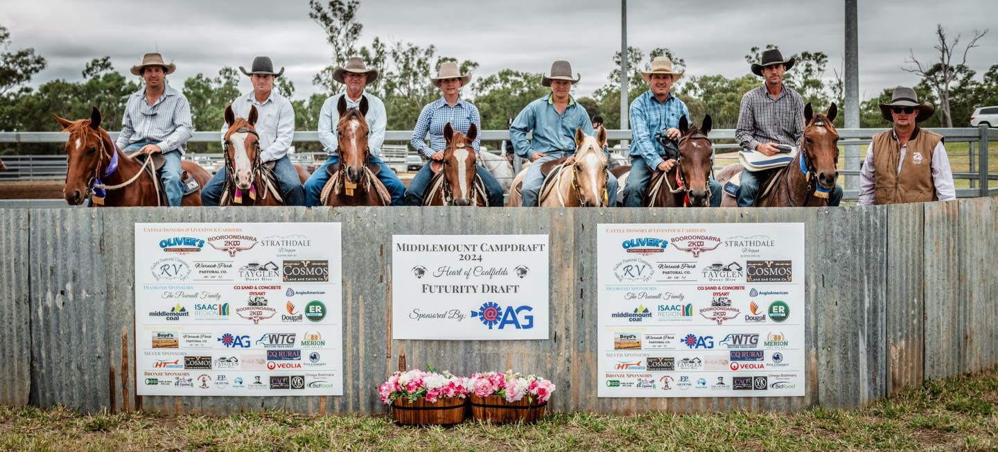 Middlemount - At Ag Middlemount Futurity Judge - Bryan Symonds 1st ...