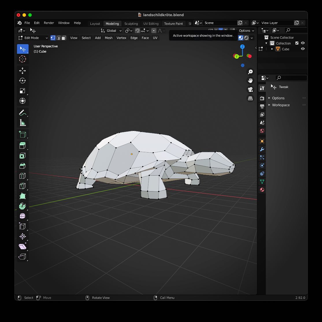 Tobo Design - new project… #tortoise #blender #3d...