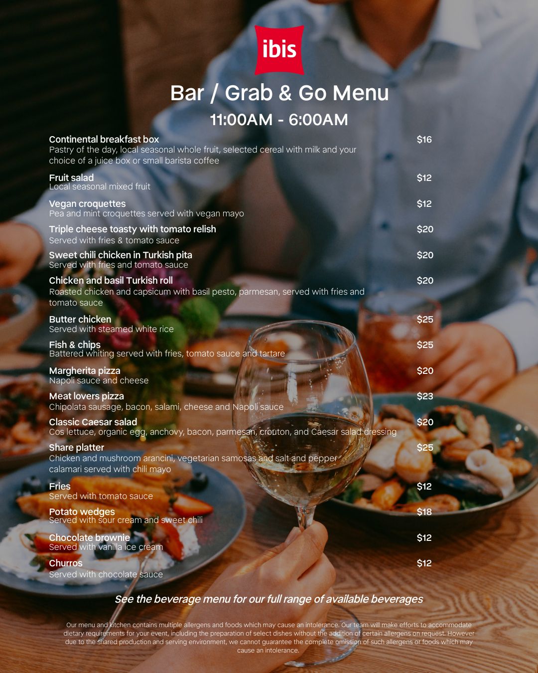 Ibis - Check out our new Grab & Go Menu starting on December 15th ...