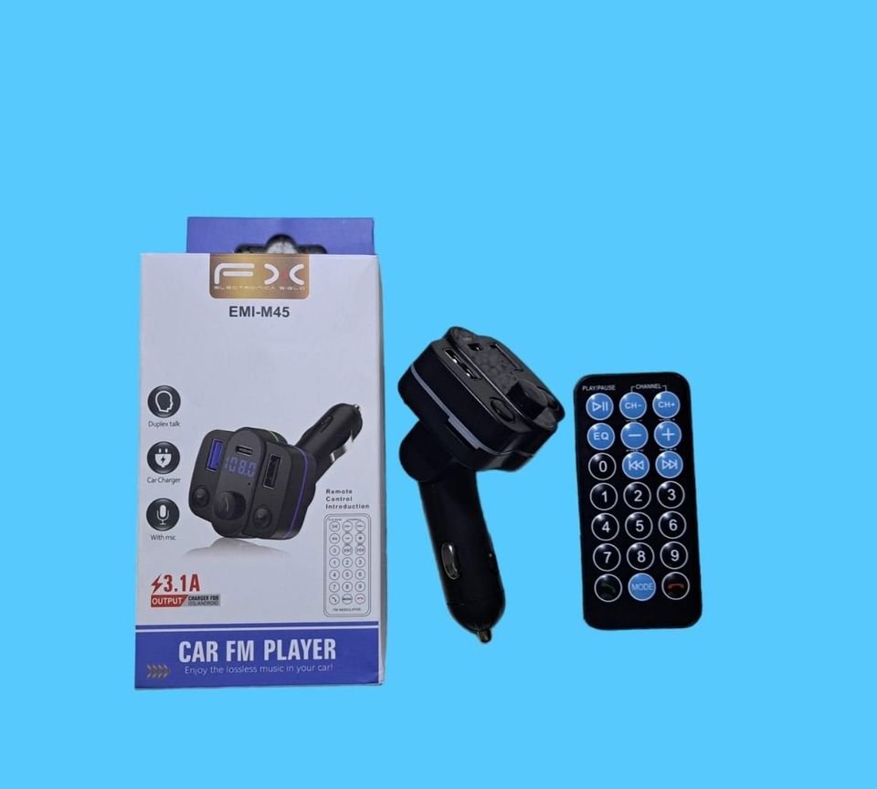 Transmisor FM Para Coche - Bluetooth, USB, MP3, Manos Libres