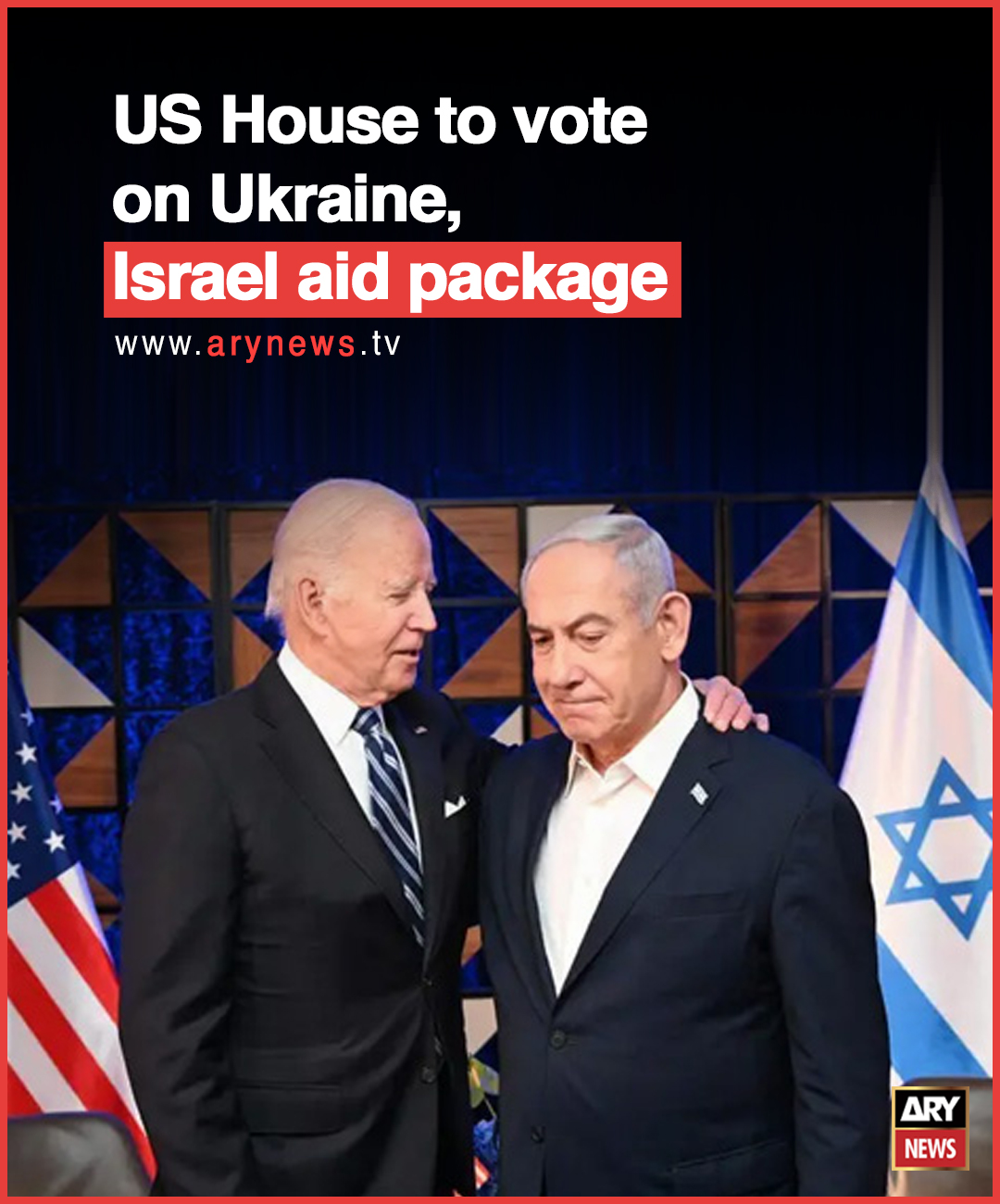 ARY News - US House to vote on Ukraine, Israel aid package... | Facebook