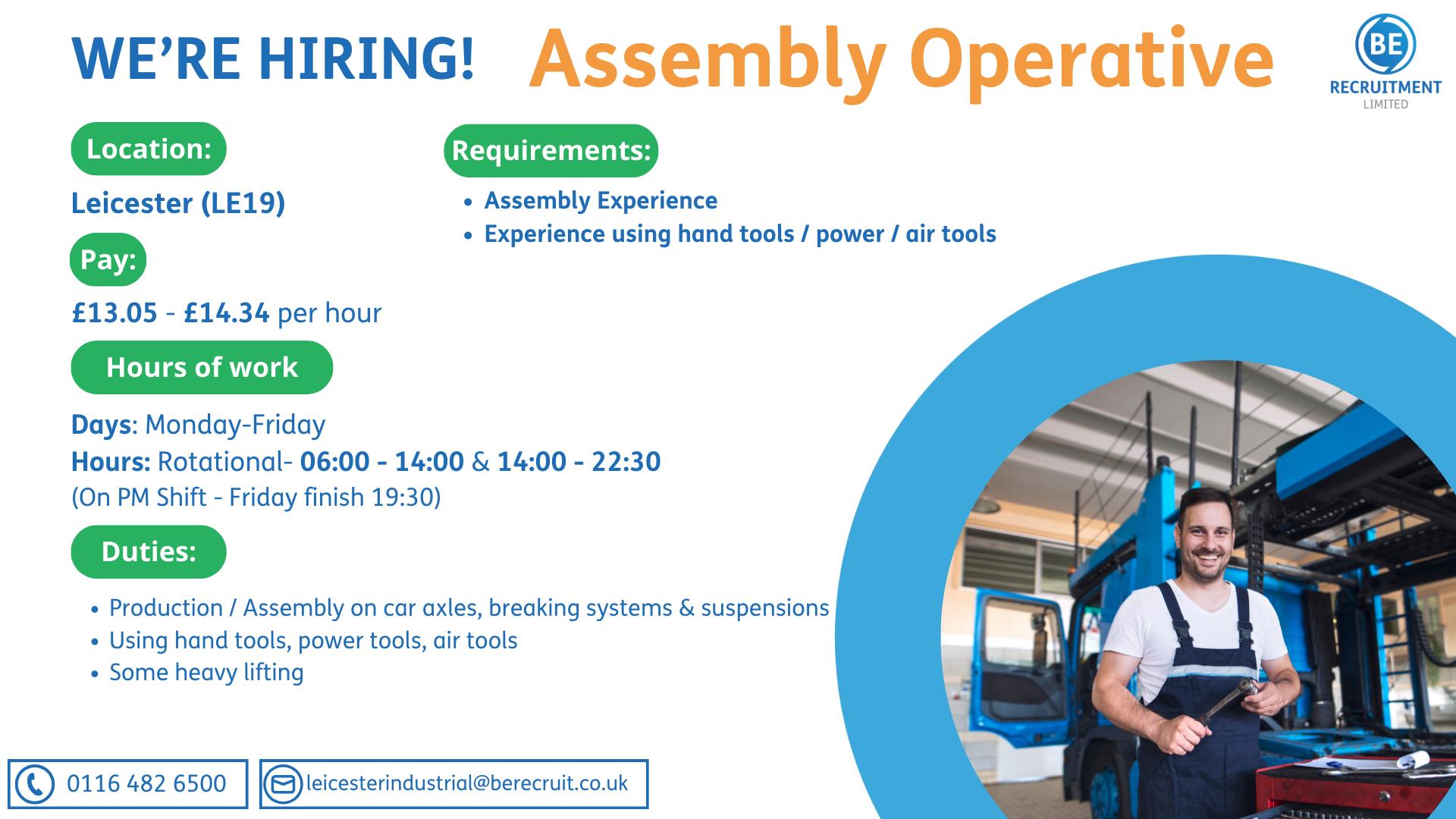 Be Recruitment - Industrial, Driving & Engineering. | Leicester
