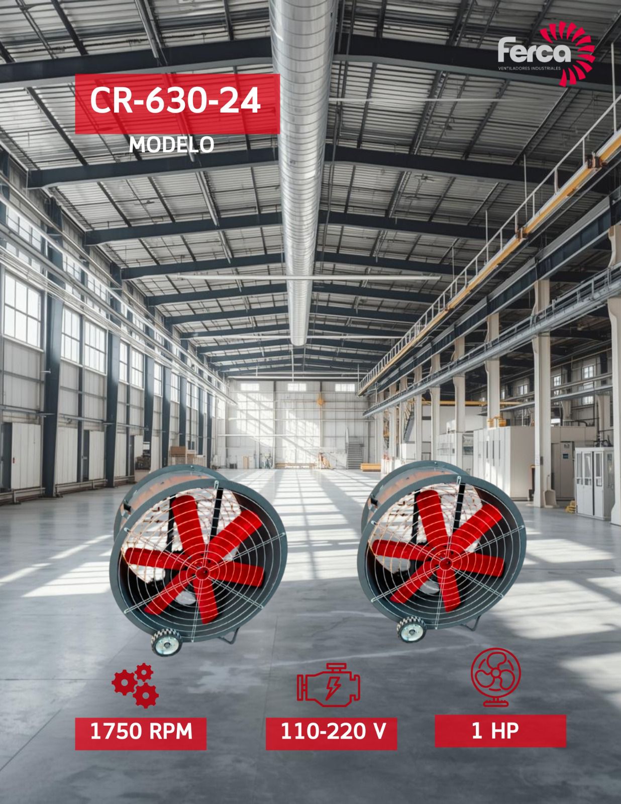 Ventiladores Industriales Ferca | Apan