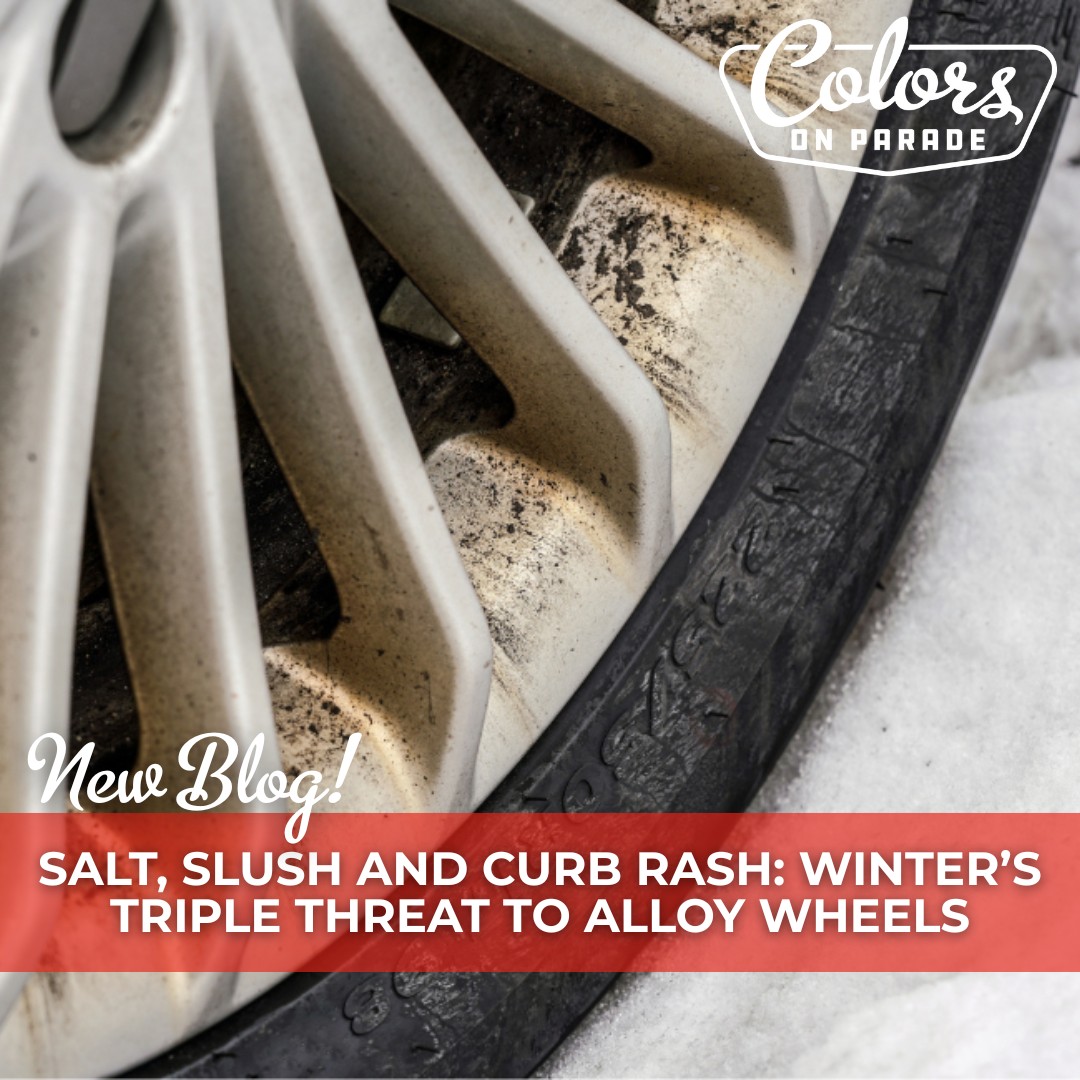Colors - Winter isn’t kind to your wheels. ️ See how salt and slush ...