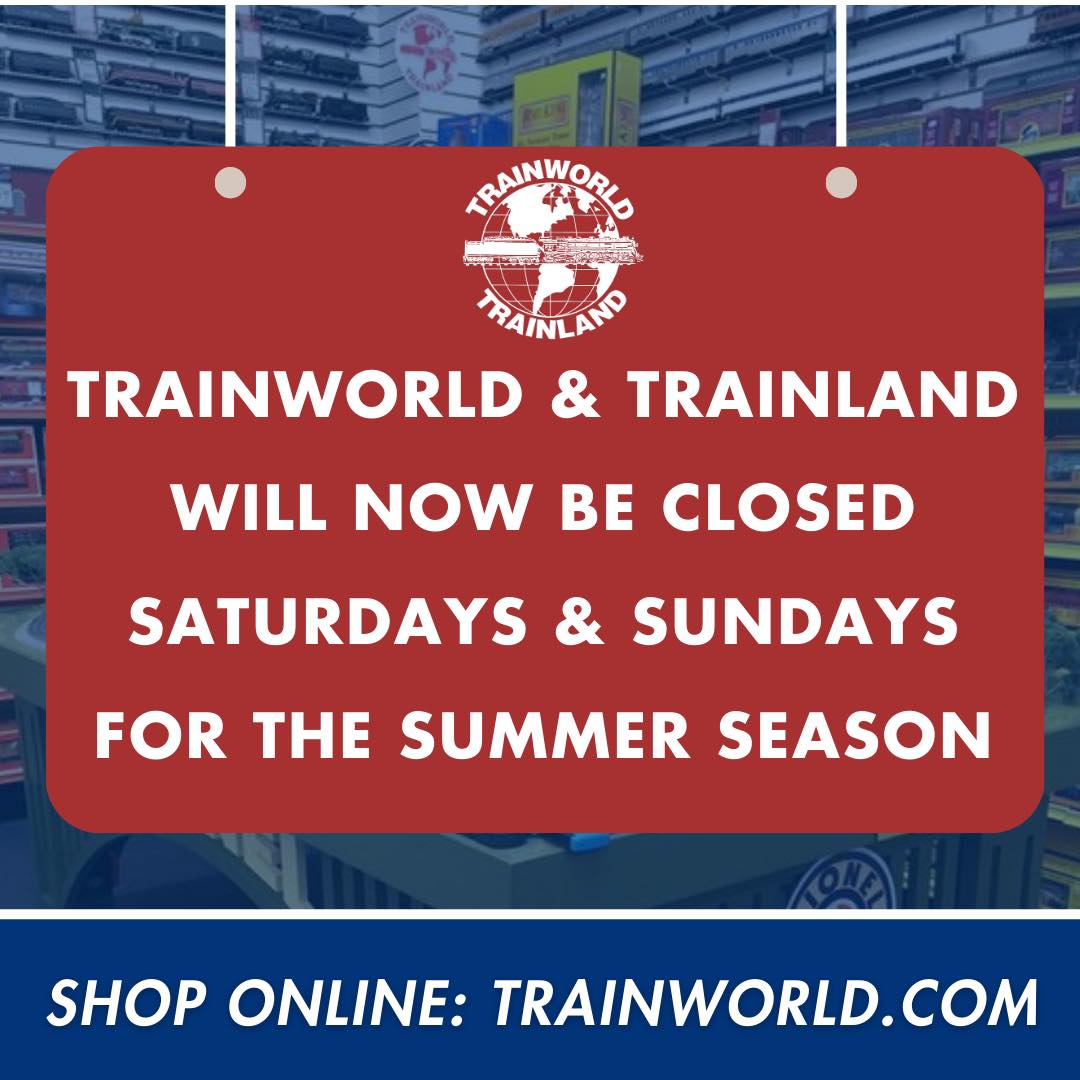 TrainWorld.com - 🚨TRAINWORLD/TRAINLAND WILL NOW BE CLOSED... | Facebook