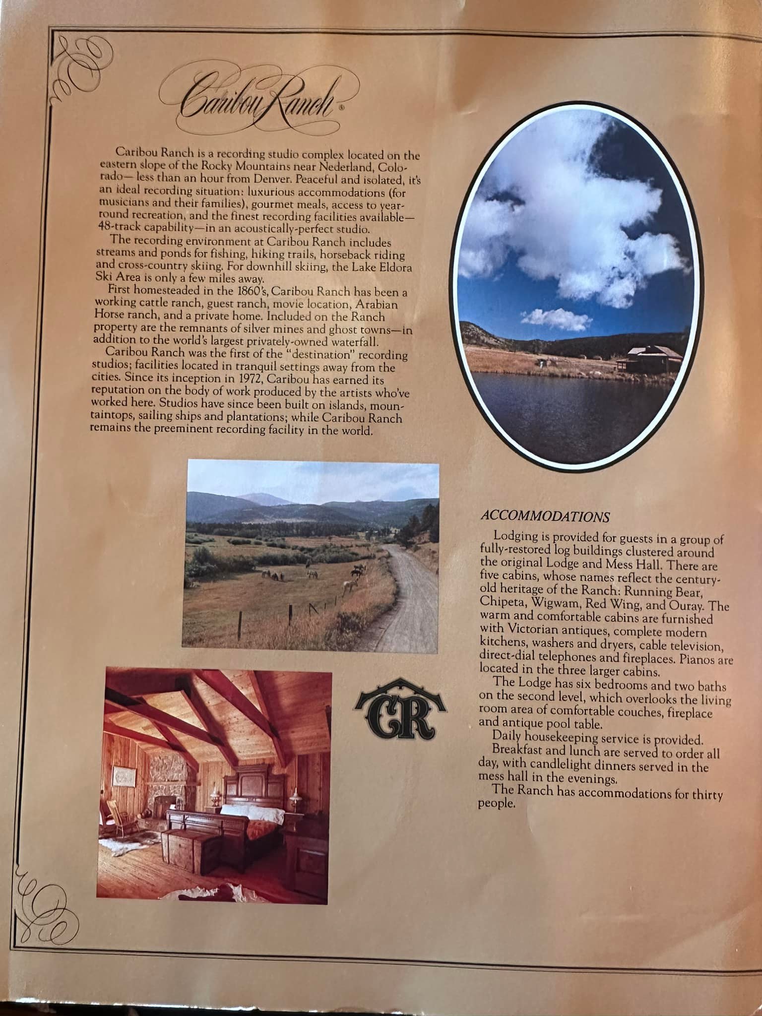 Caribou Ranch Recording Studio