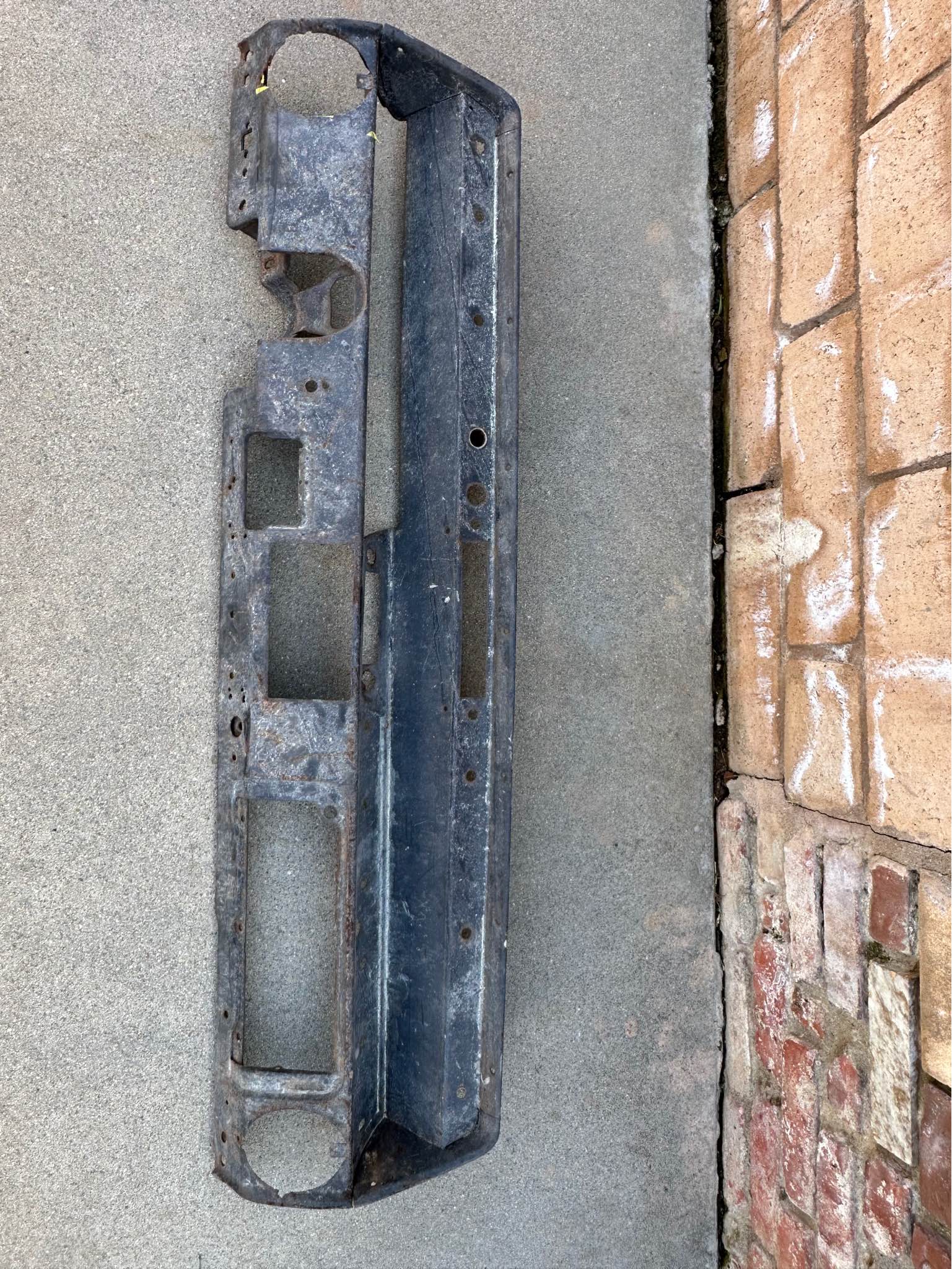 1966 / 67 A body Chevelle Dash Shell with AC - Car Exterior Parts ...