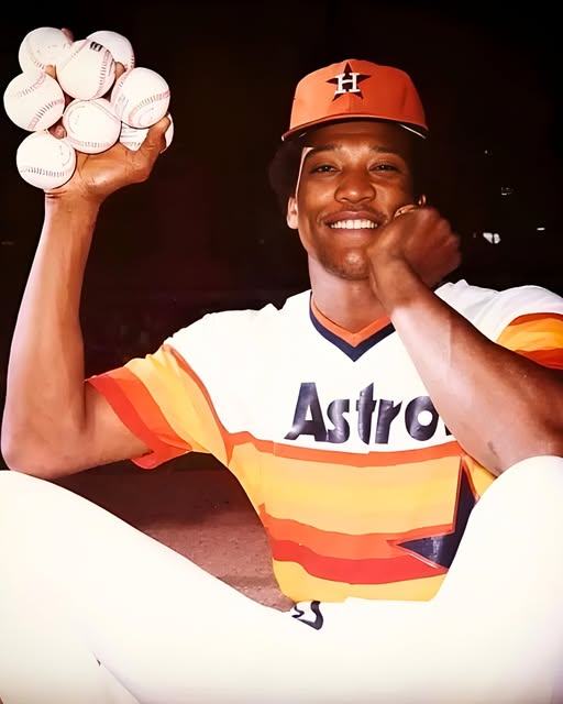 JR Richard. How many baseballs can you hold in one hand?