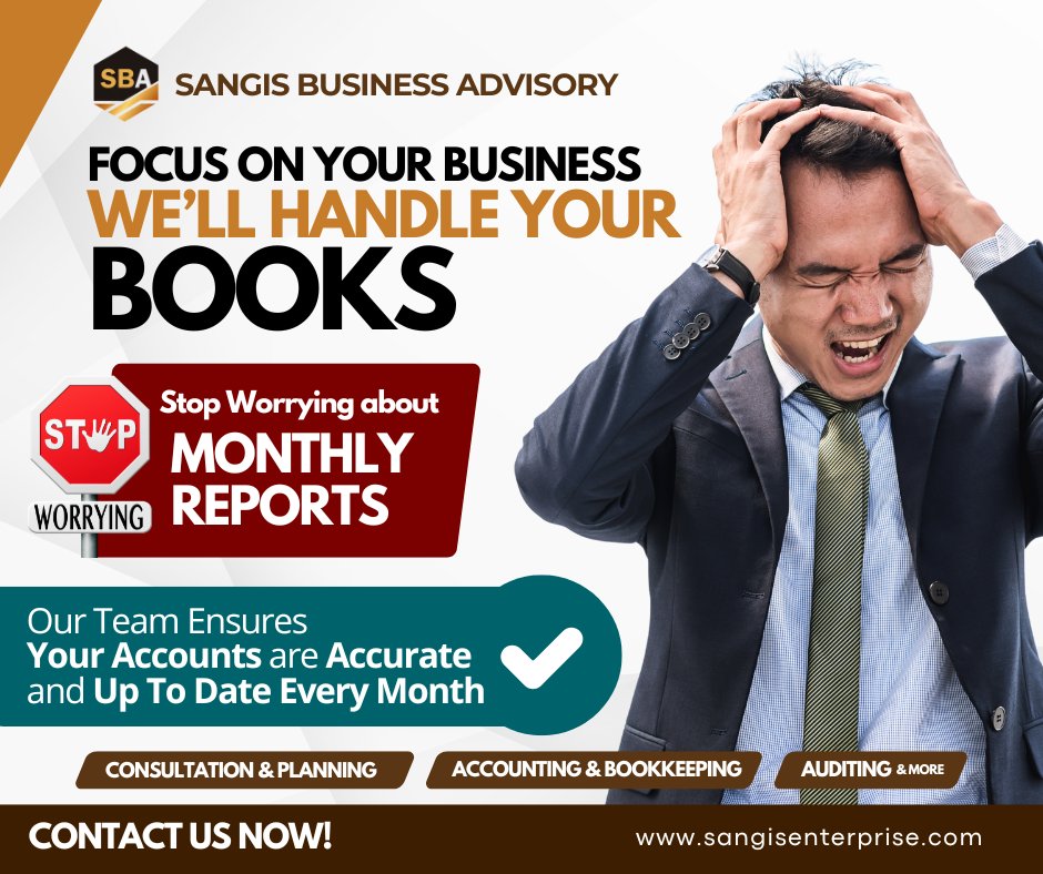 Sangis - Say goodbye to the stress of monthly reports. Our expert team ...