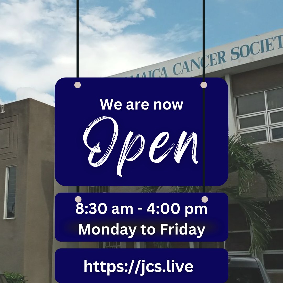🎉 We Are Now Open! 🎉 The... - Jamaica Cancer Society876 | Facebook