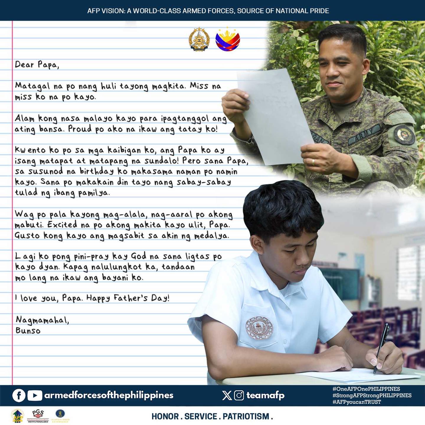 Ngayong araw,... - Armed Forces of the Philippines
