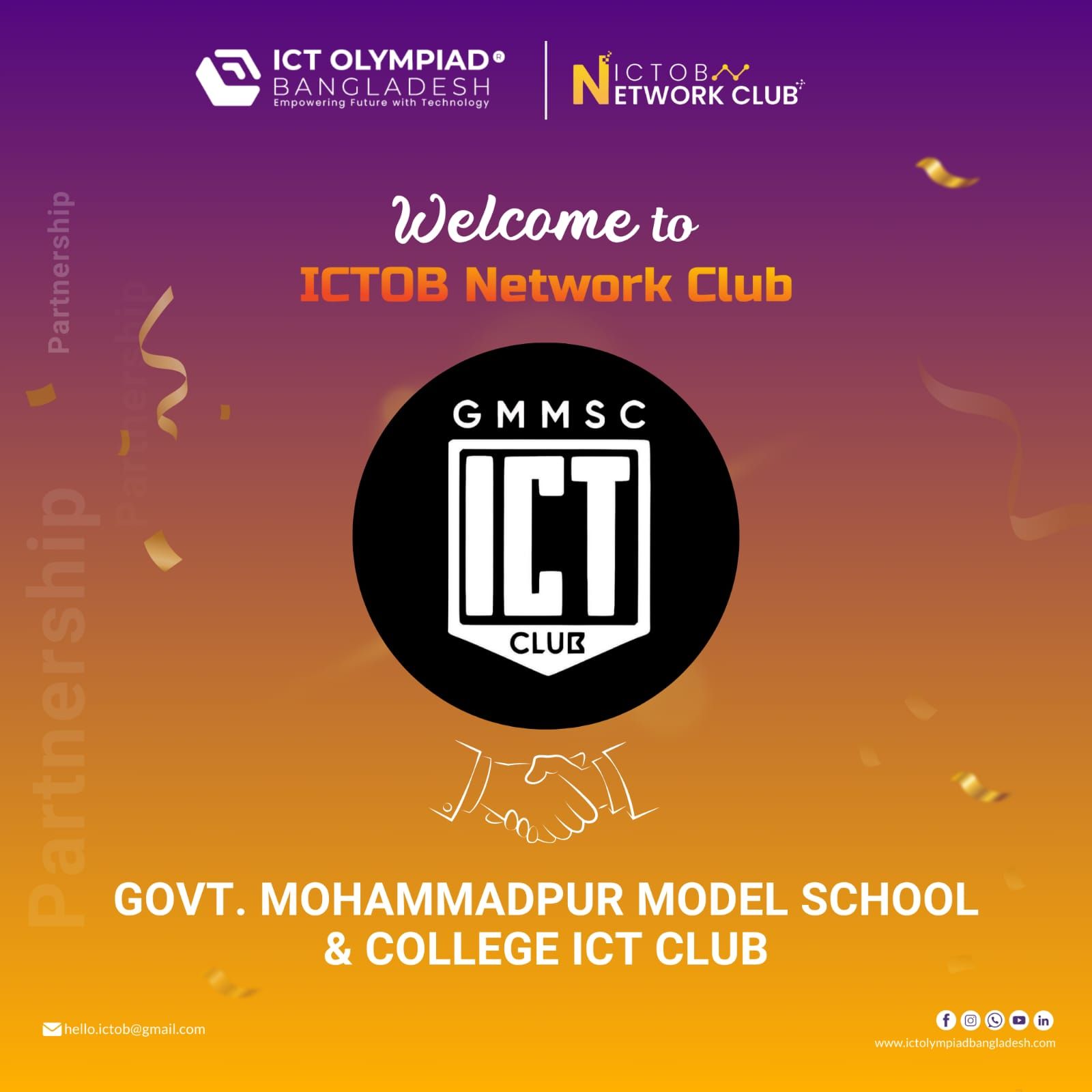 GMMSC ICT Club - The GMMSC ICT Club proudly welcomes... | Facebook