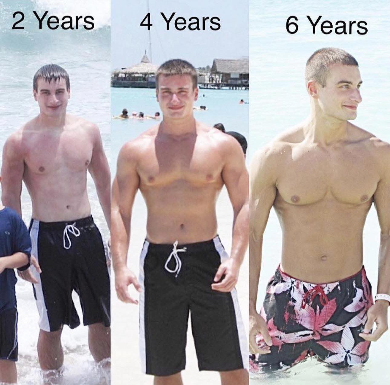 Pfau - This is what I looked like after 2-5 years of lifting. I wish I ...