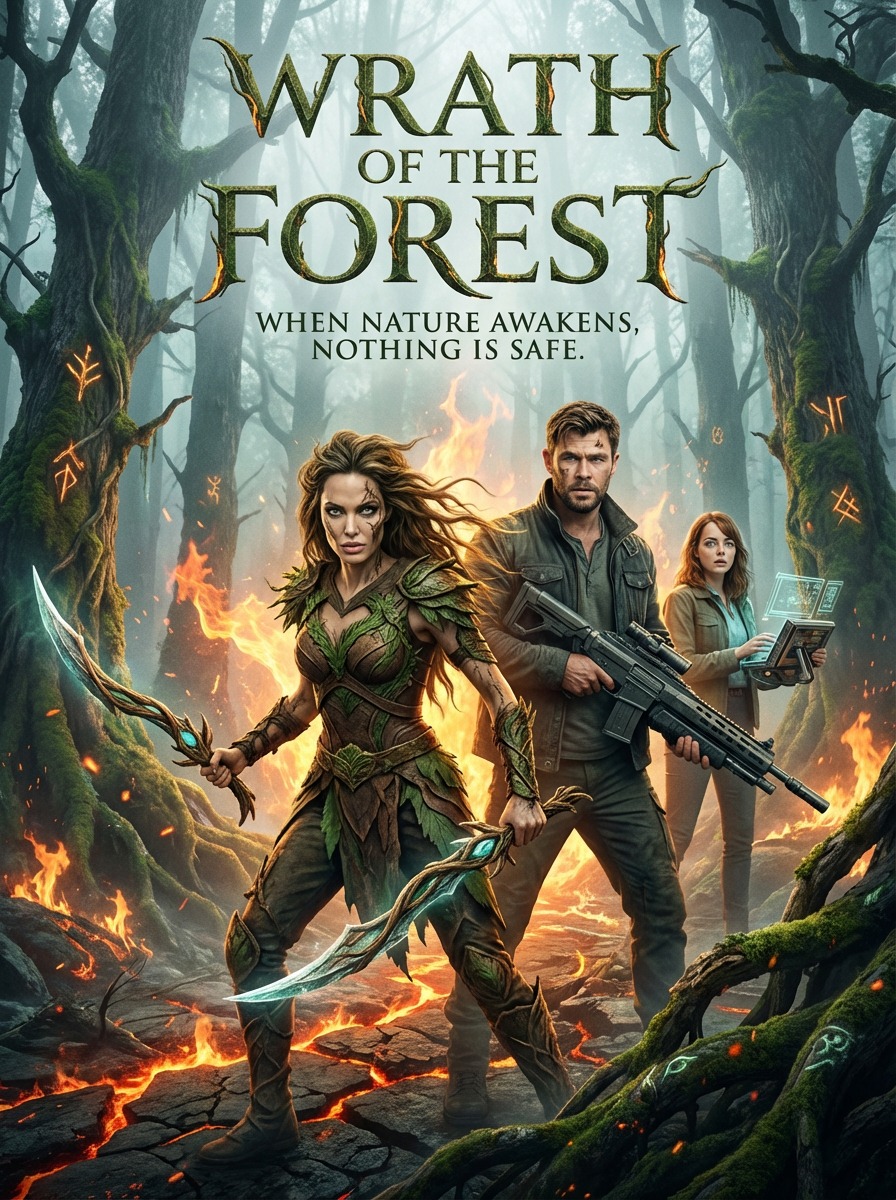 Movie - 🎬 Wrath of the Forest (2026) ⭐ Starring: Angelina Jolie, Chris ...