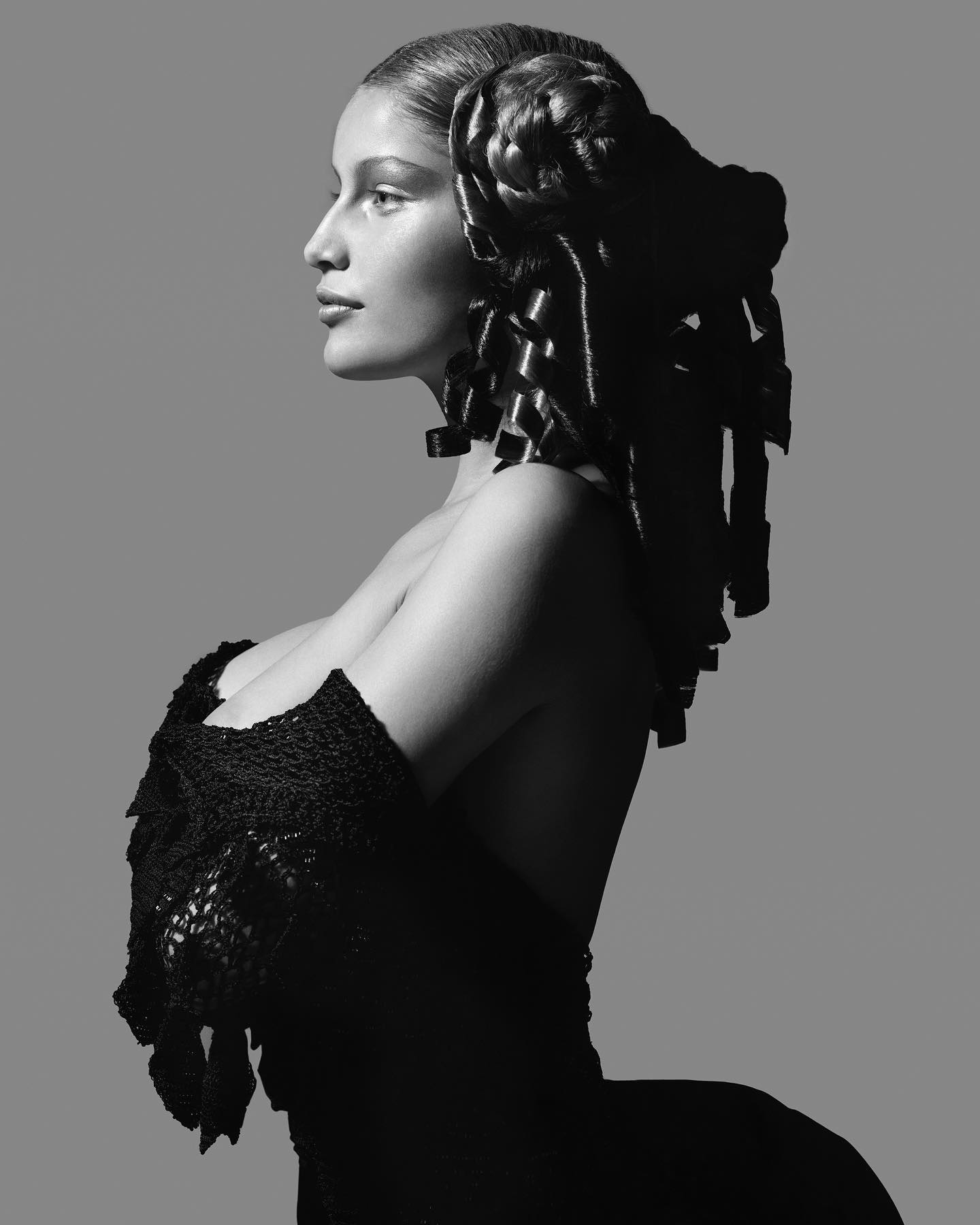 Laetitia Casta photographed by Katy Jones for i-D The Cinematic 