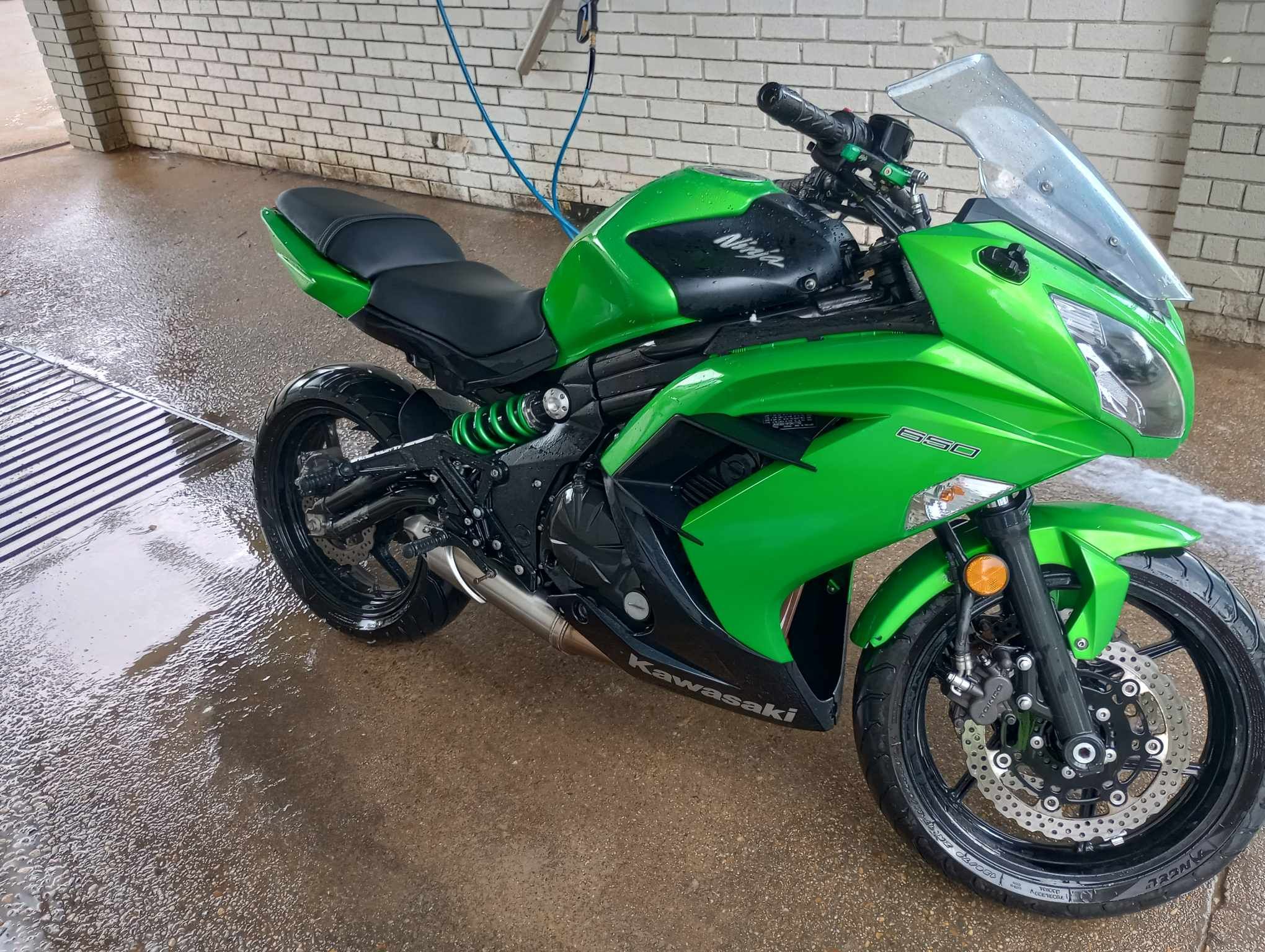 Stolen Ninja 650 bike in Hot Springs