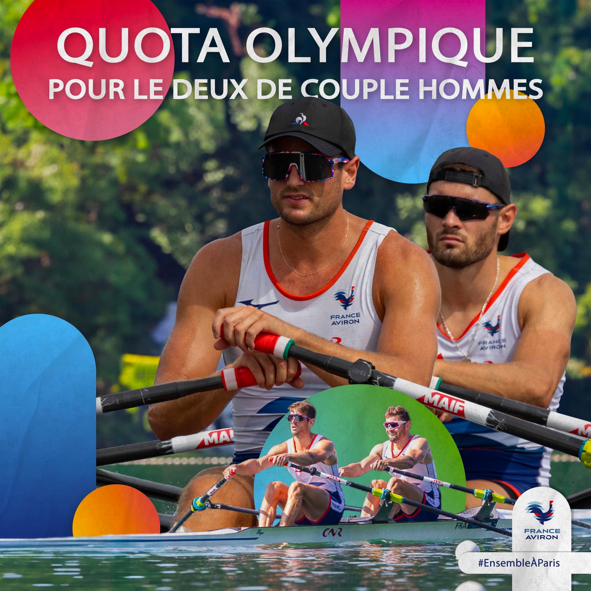 🚣‍♀️🇫🇷🎟 QUOTA OLYMPIQUE POUR... - Equipe de France d'Aviron