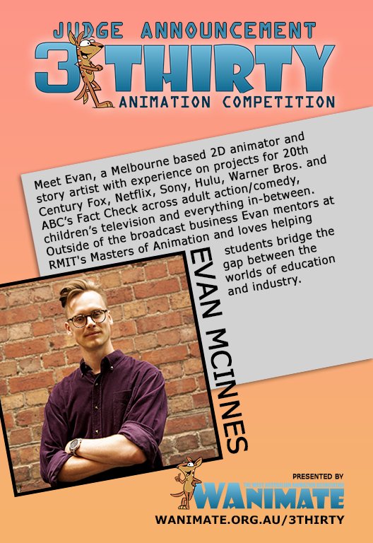 WAnimate - 📣 Introducing Judge Evan McInnes 📌 REGISTRATIONS CLOSE TODAY ...