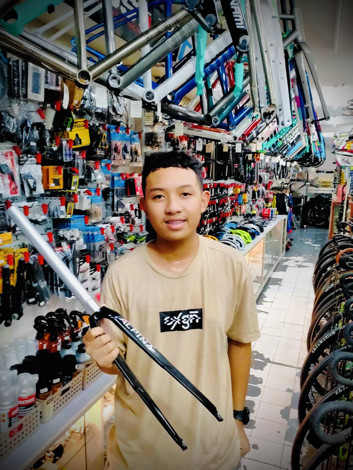 Jrspeed - Thank you kuys ️😊👍🚴 Alpina AluCarbon Fixie Fork # ...