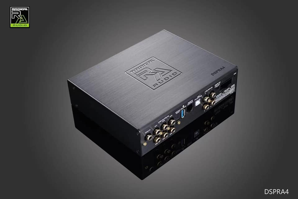 RA brand. DSP-RA4 DSP amplifier. Launch today for Asia .