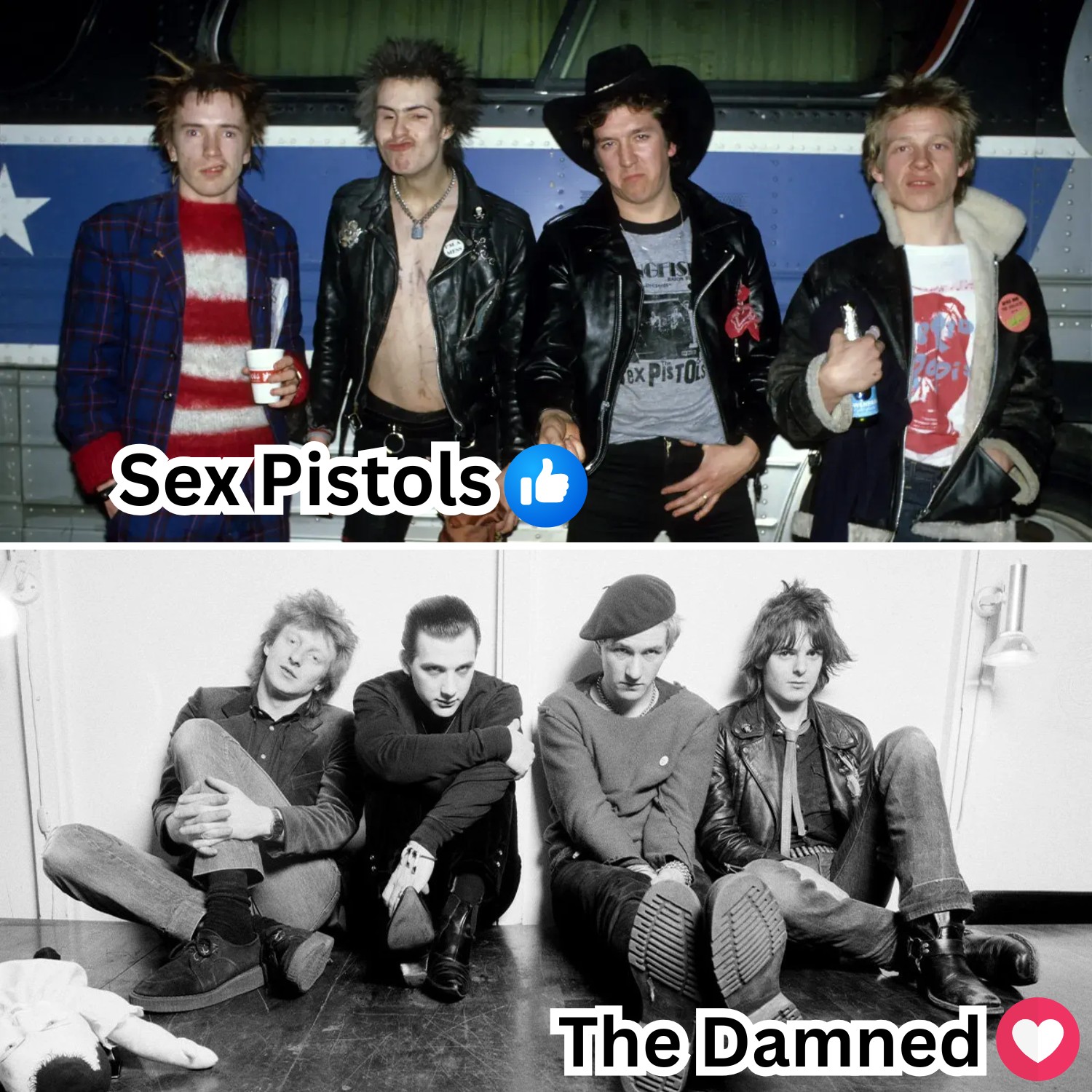 Sex Pistols vs The Damned: Punk as Rebellion or Evolution