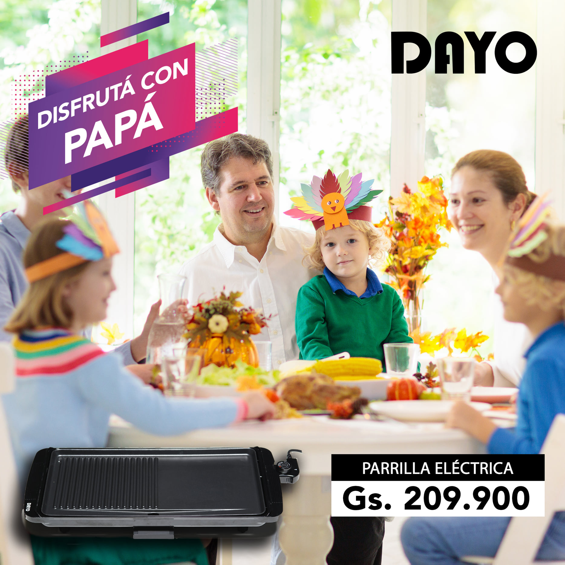 DAYO - Para que disfruten con papá de un rico menú a la...
