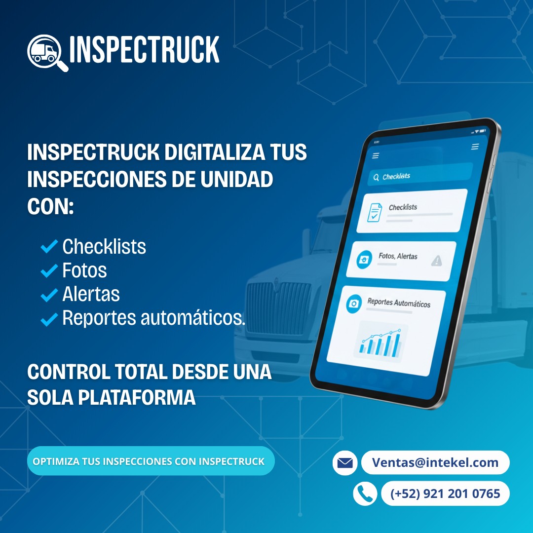 Inspectruck - Software de inspección de flotas | Mexico City