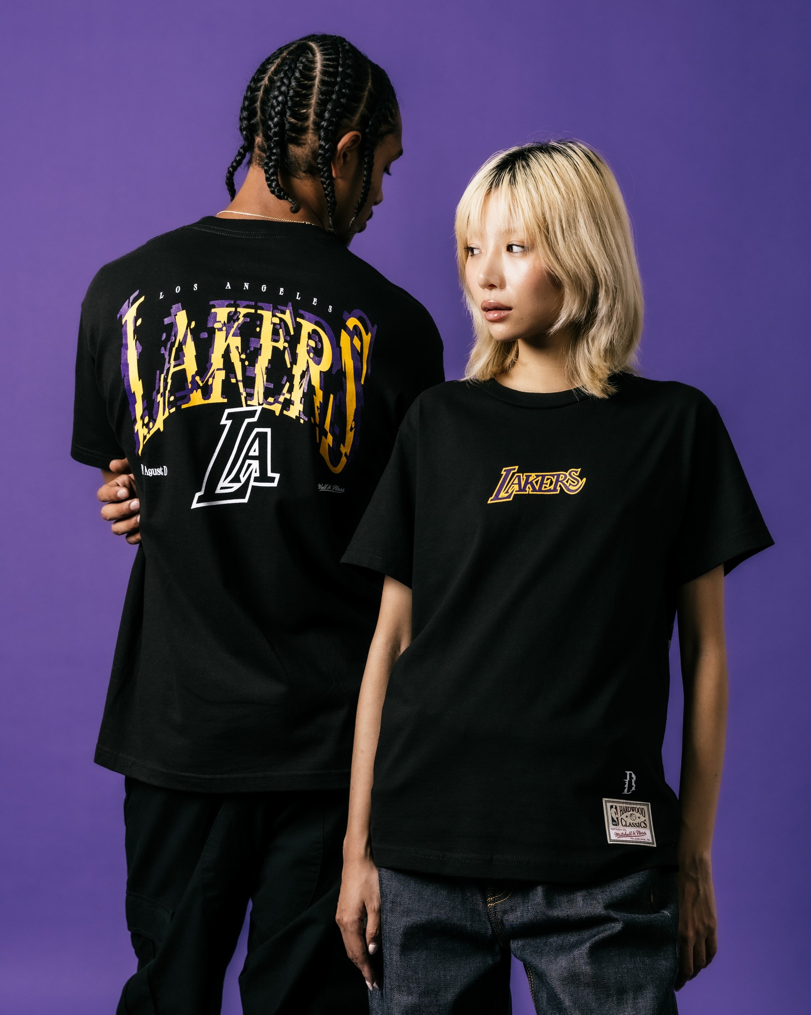 Suga x NBA capsule collection by Mitchell & Ness