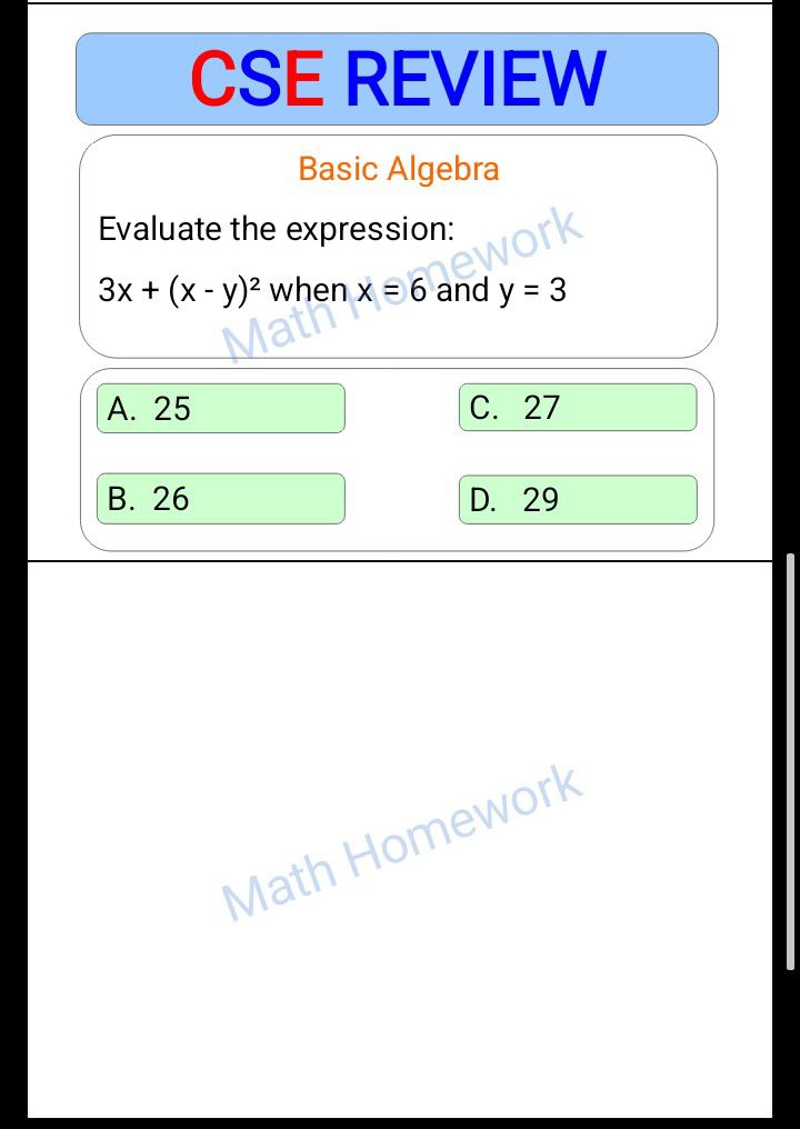 Math - #mathtutor #civilserviceexam #basicmath | Facebook