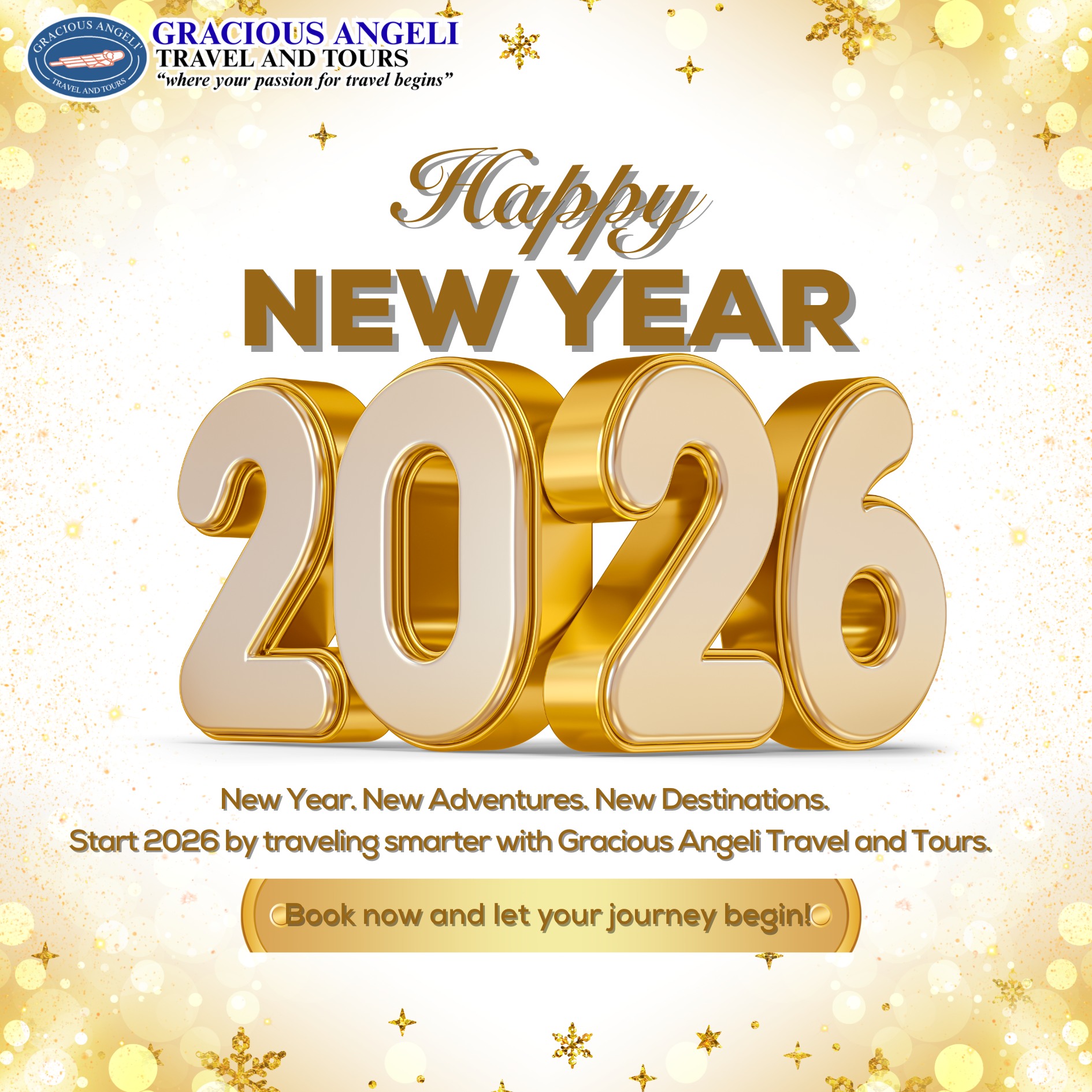 Gracious - Happy New Year 2026! New Year. New Adventures. New ...
