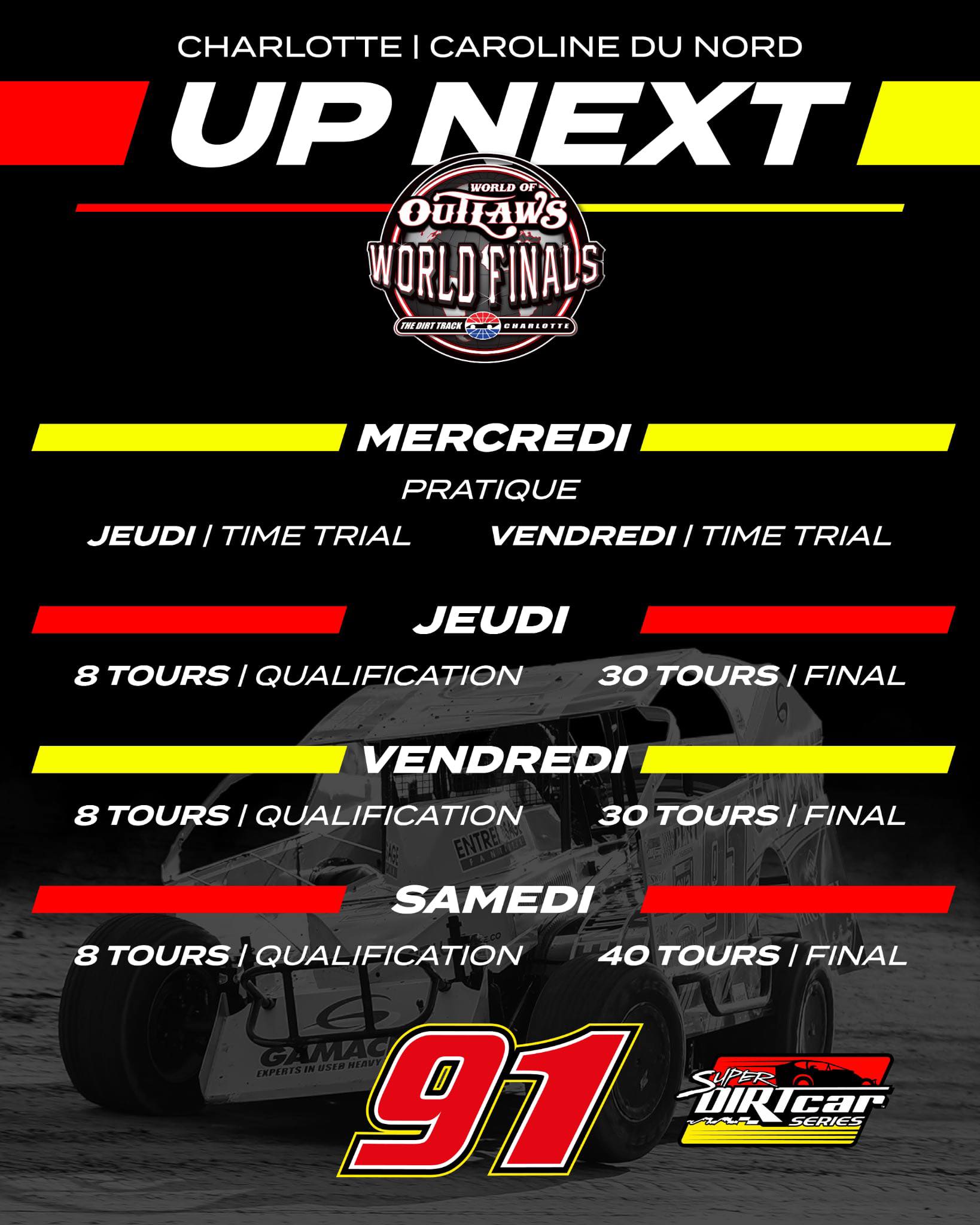 Felix - 𝗨𝗣 𝗡𝗘𝗫𝗧 ️ 𝑾𝑶𝑹𝑳𝑫 𝑭𝑰𝑵𝑨𝑳𝑺 🌎 📍The Dirt Track at Charlotte📍 🏁 Super ...