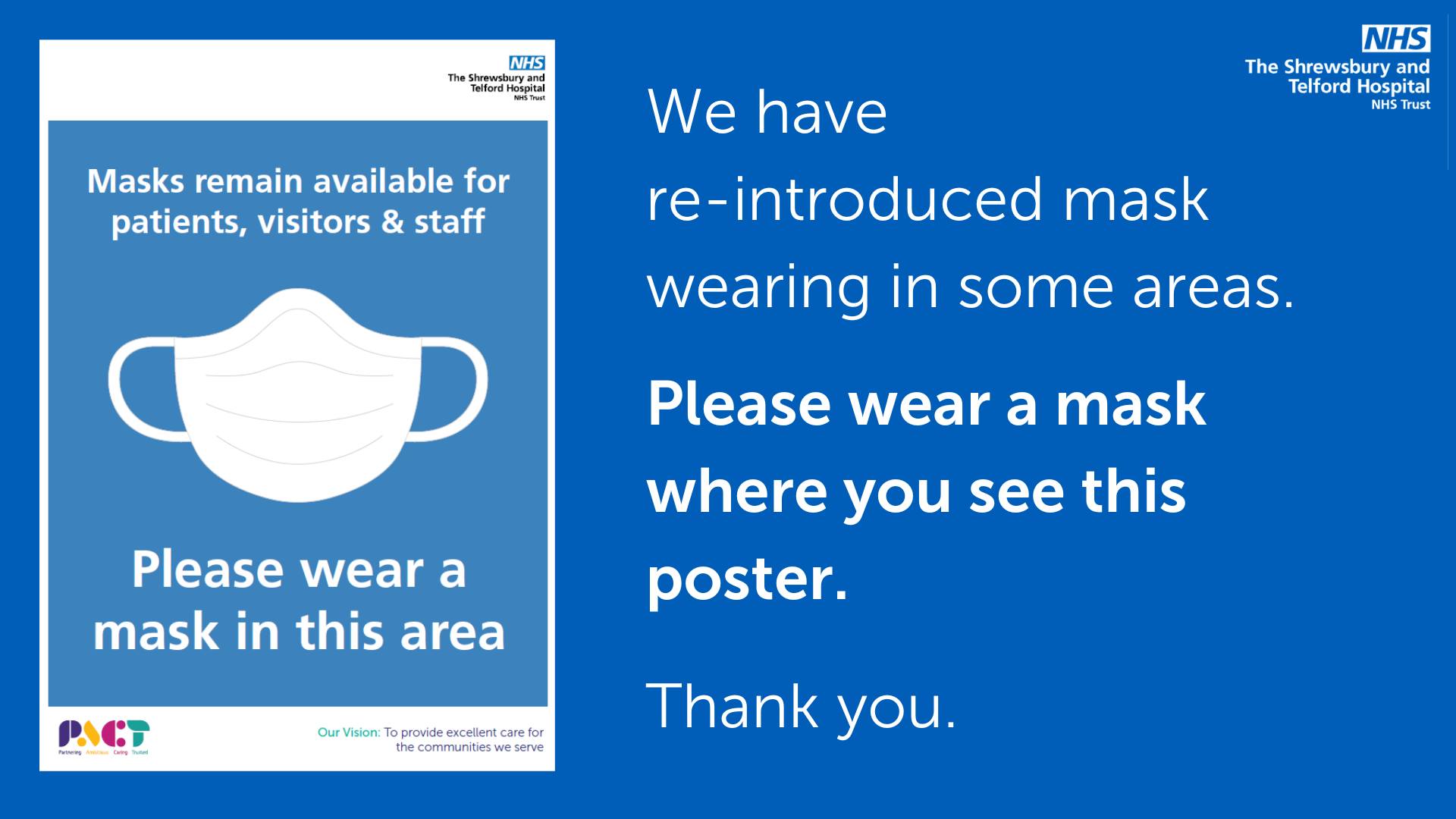 We will be... - The Shrewsbury and Telford Hospital NHS Trust | Facebook