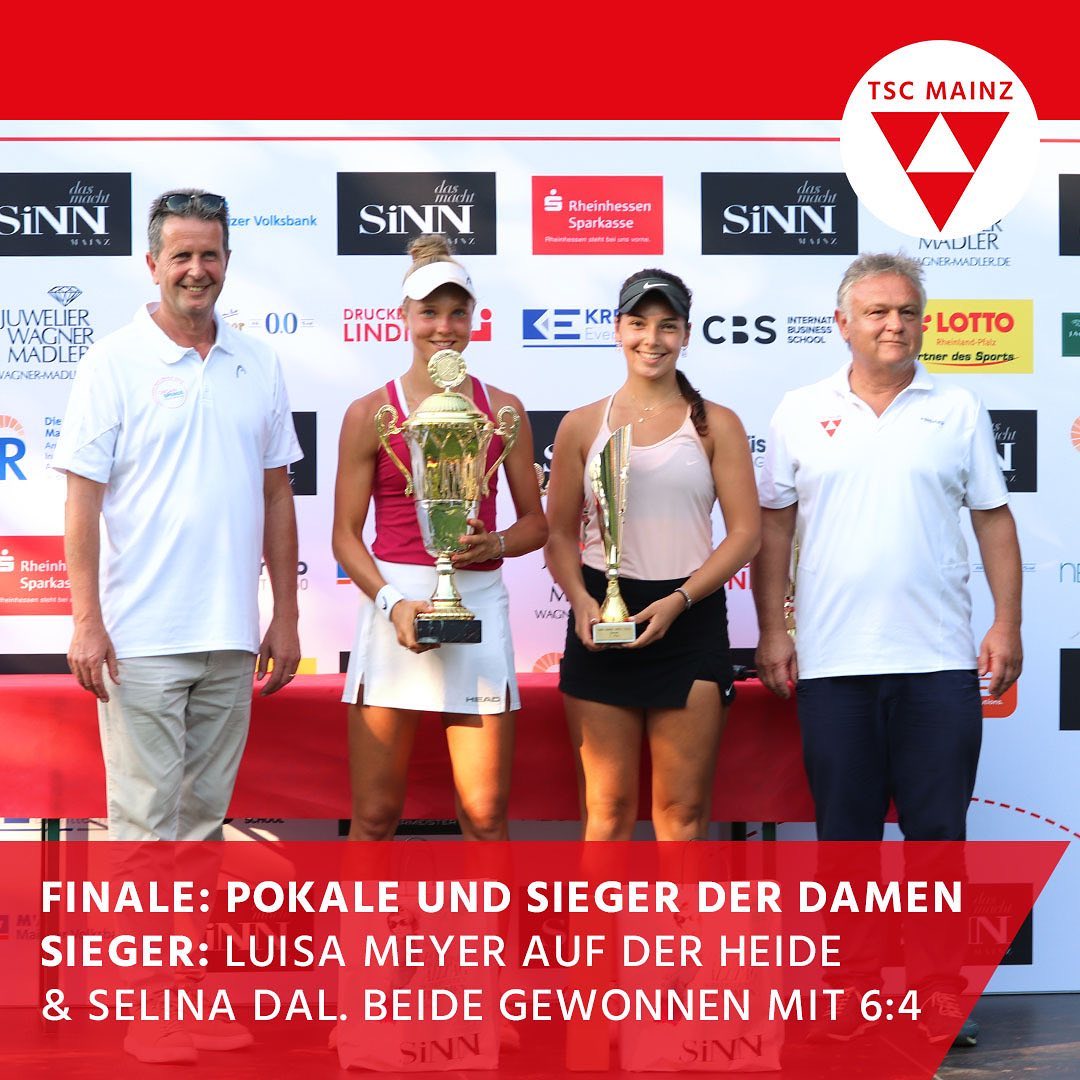 TSC Mainz - 🎾 Die 8. Sinn Mainz Open sind Geschichte! 🏆...