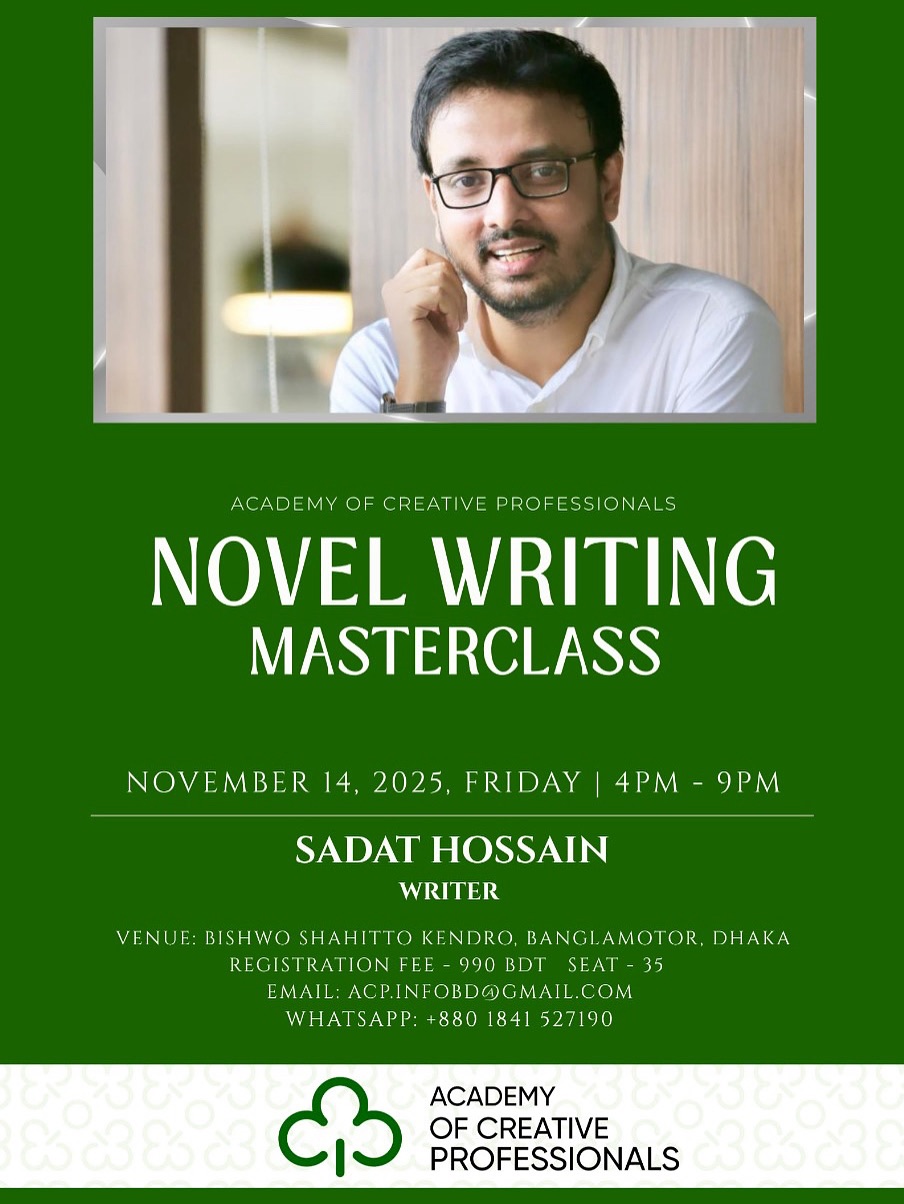 Novel Writing Masterclass!