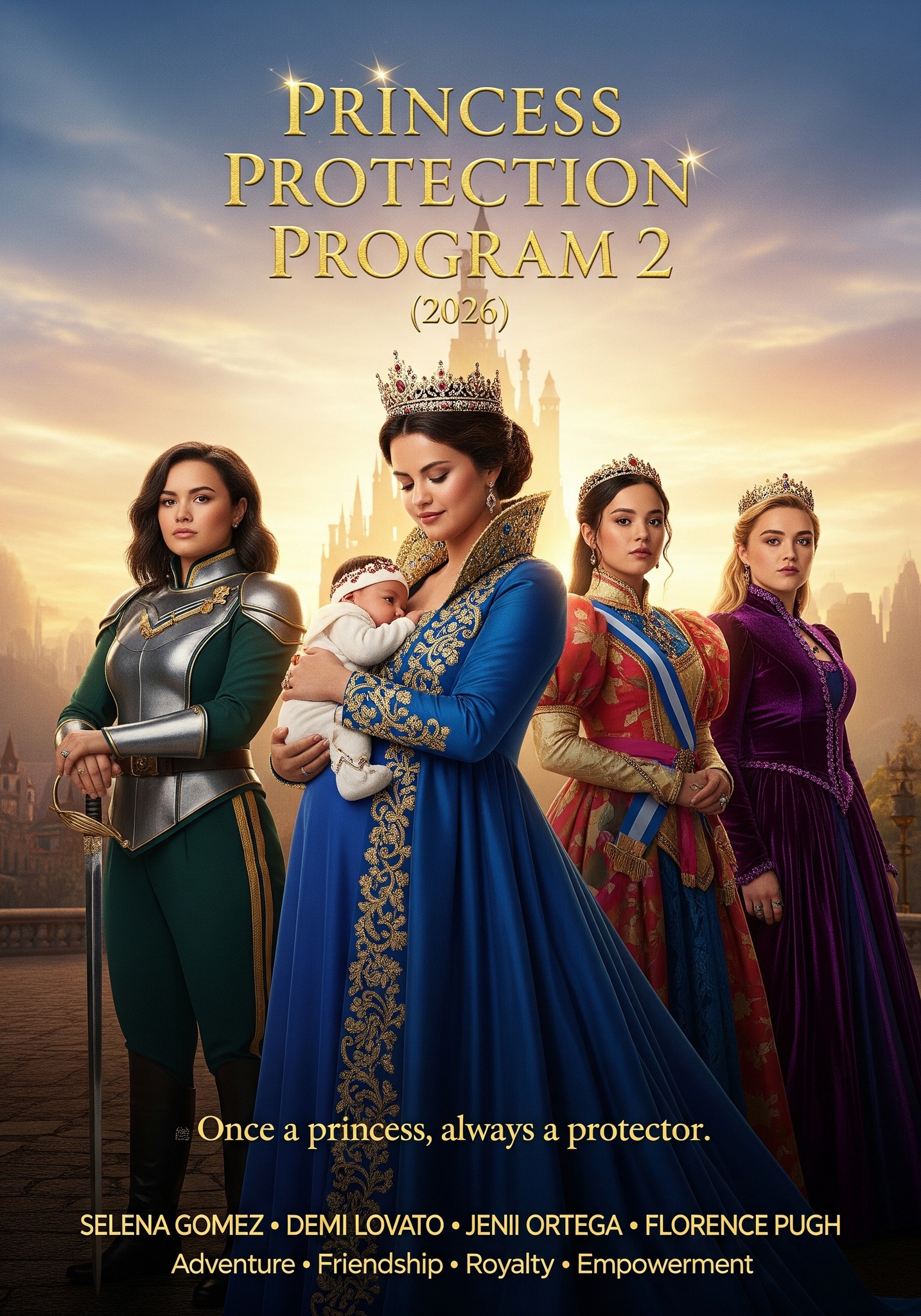 American - 🎬 PRINCESS PROTECTION PROGRAM 2 (2026) ⭐ Selena Gomez • Demi ...
