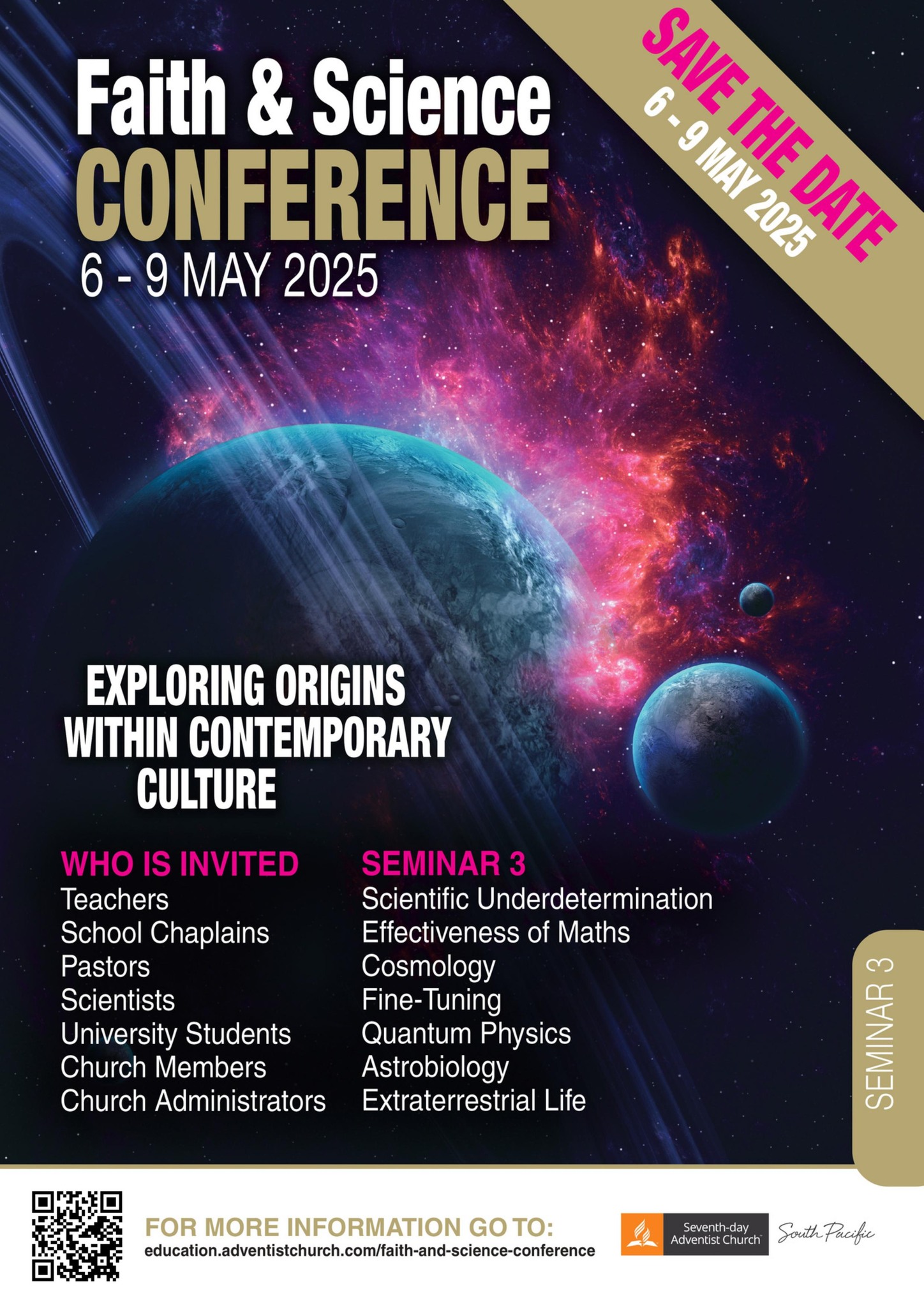 Faith and Science Conference - We are delighted to be able to invite you to the 2025 SPD Faith ...